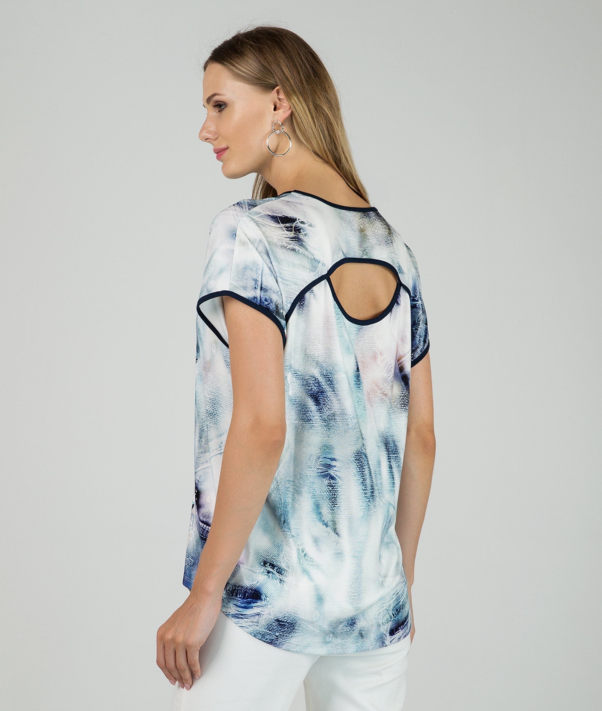 T-Shirt mit Statement-Print