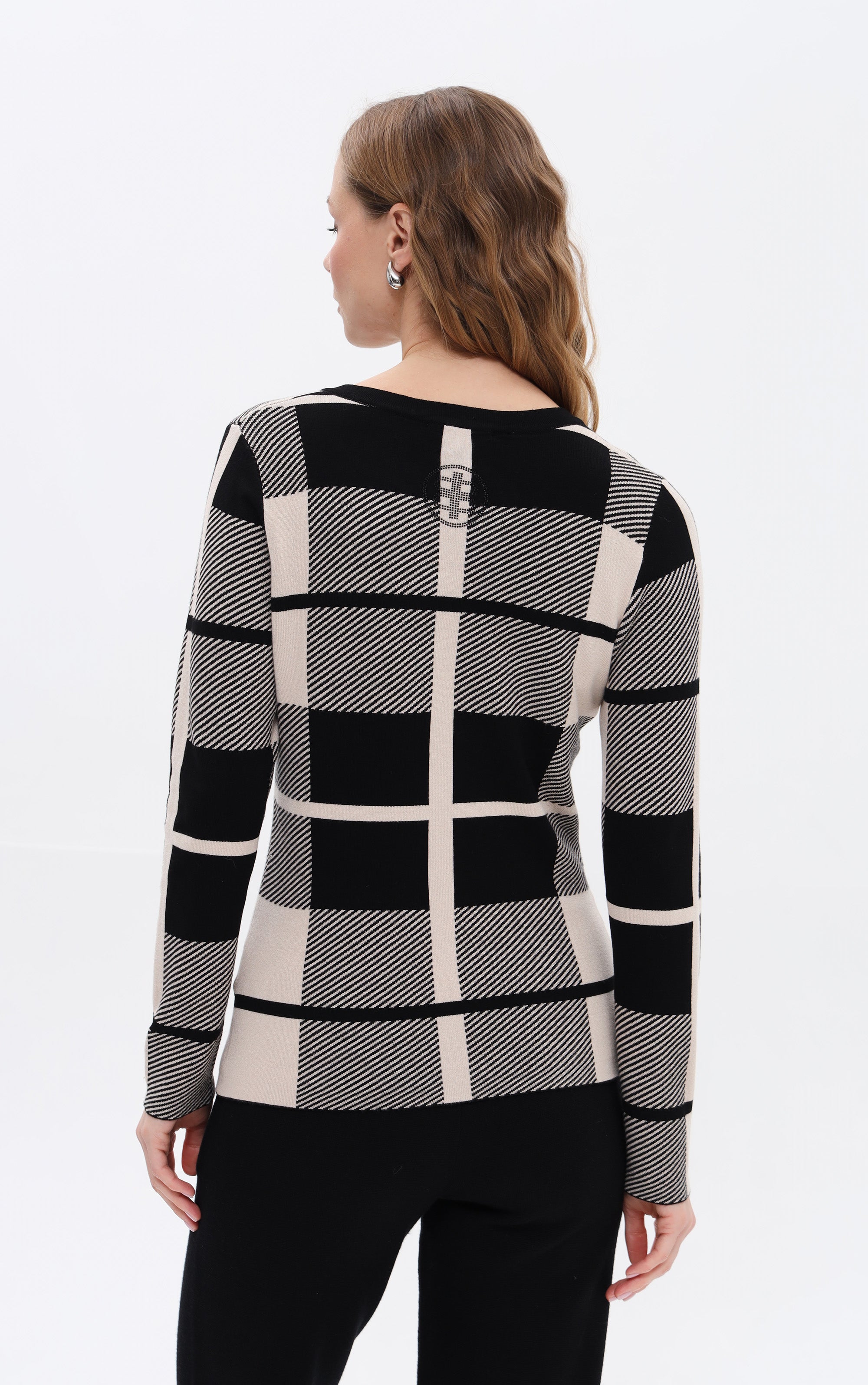 Pullover mit Karomuster
