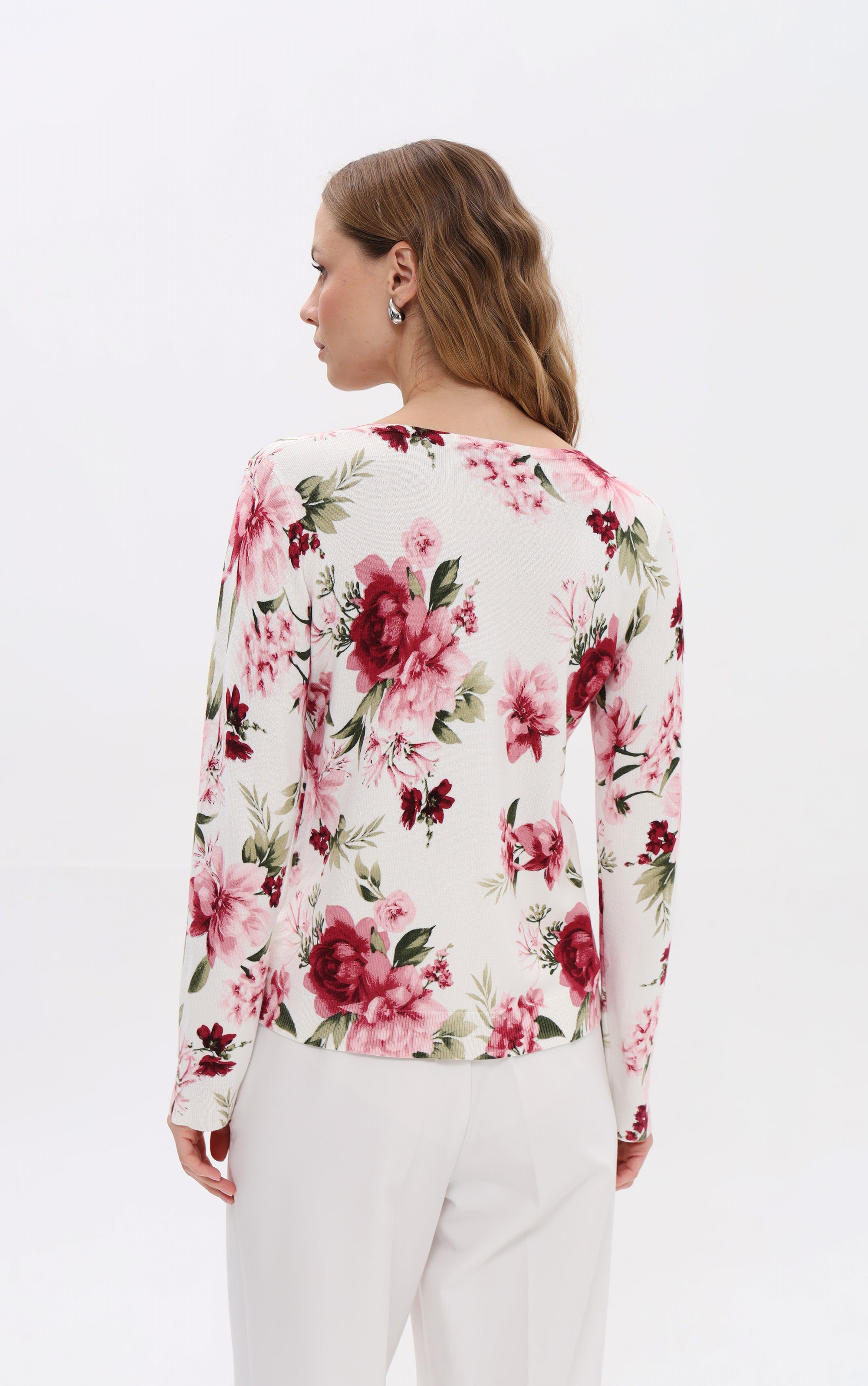 Pullover mit Blütenprint