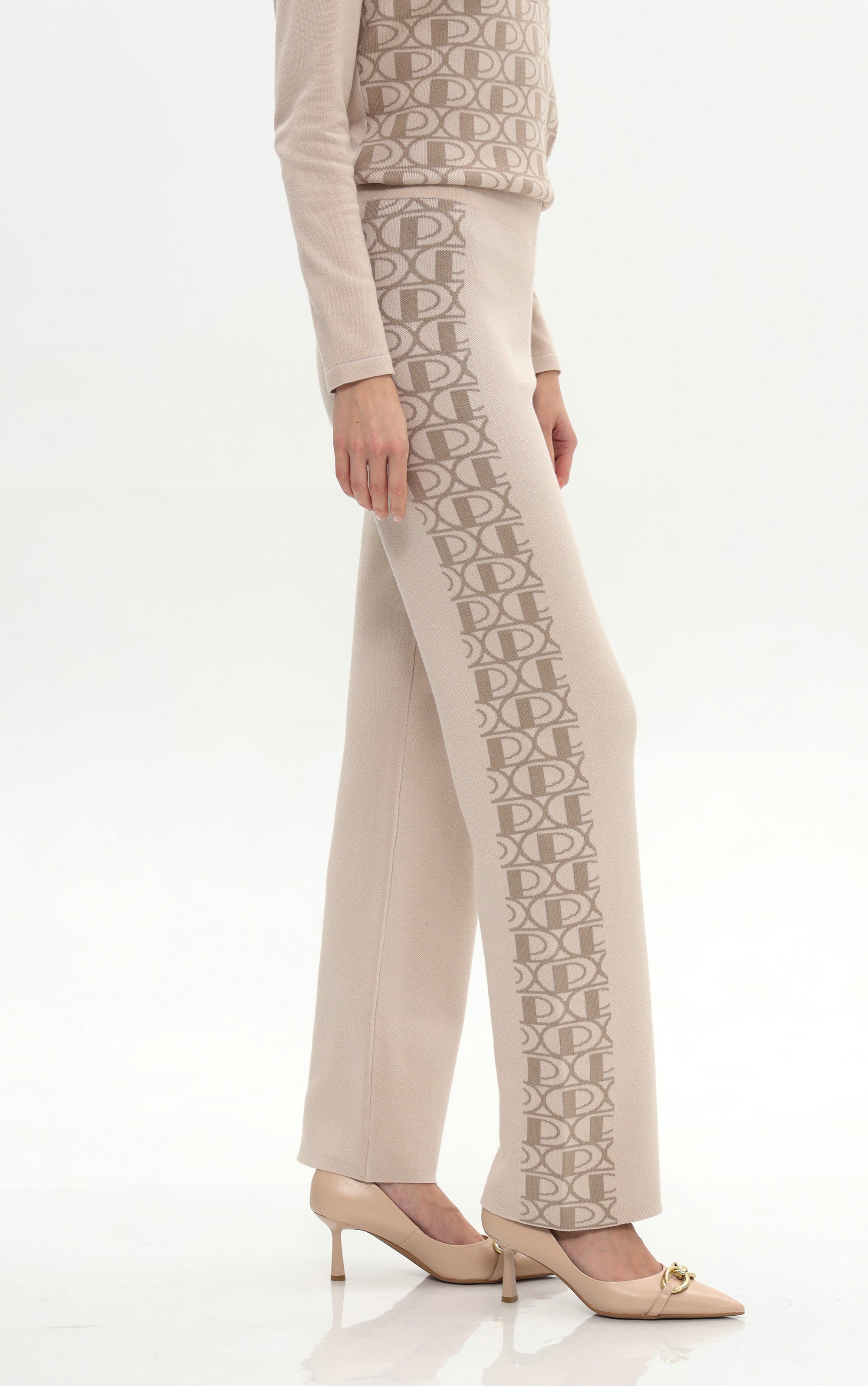 Straight Fit Hose mit Logo-Details