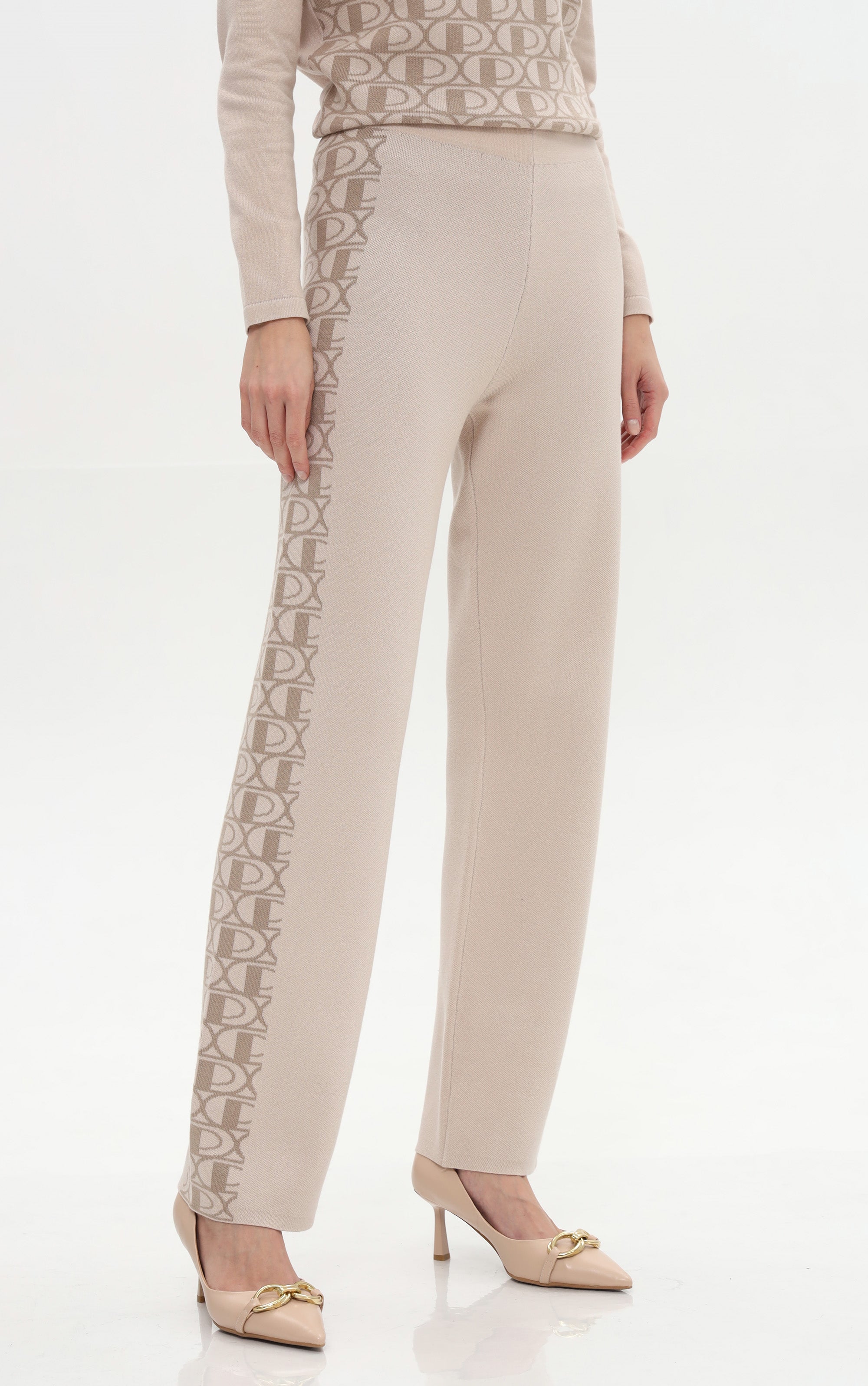 Straight Fit Hose mit Logo-Details