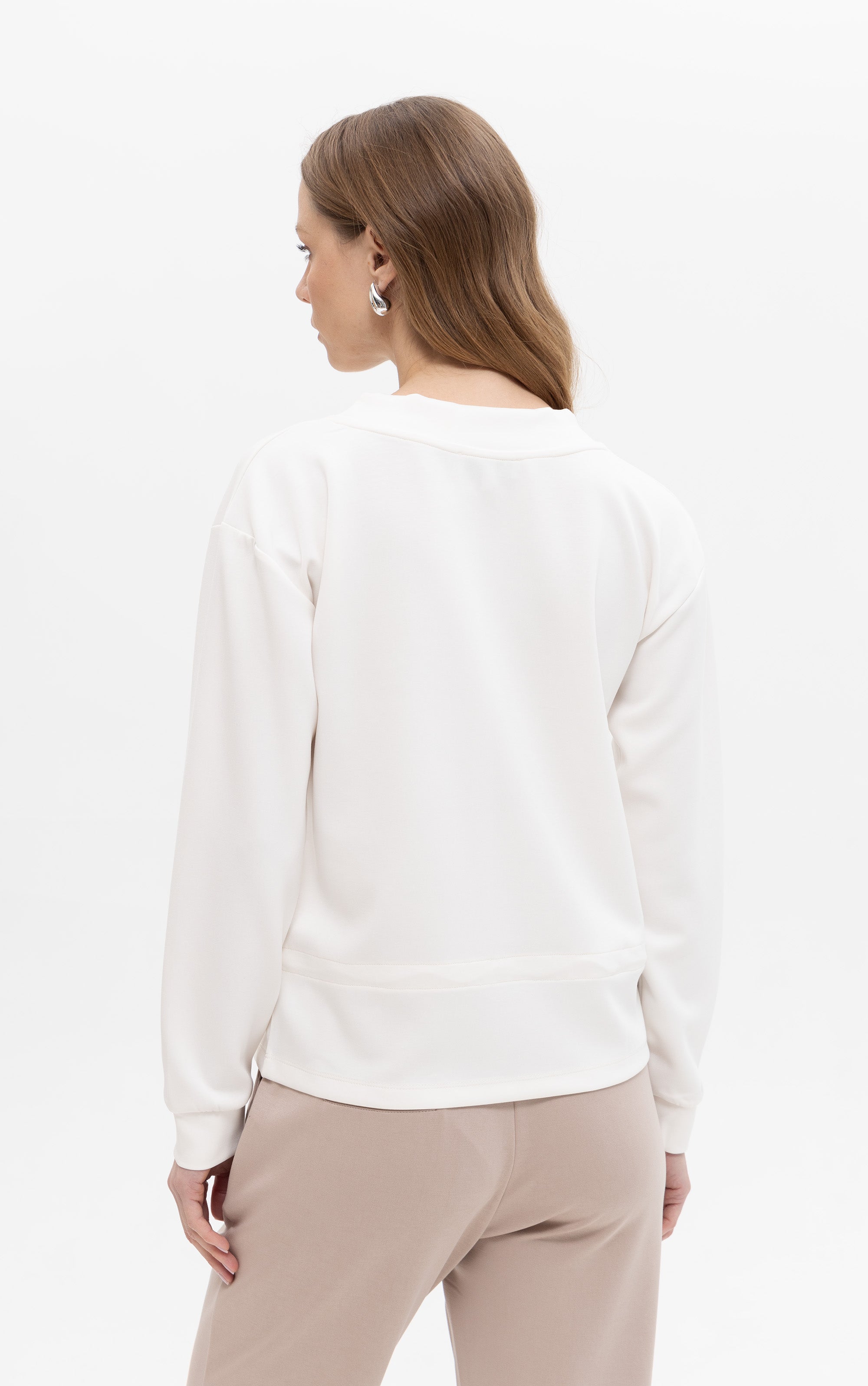 Sweatshirt mit Brusttasche