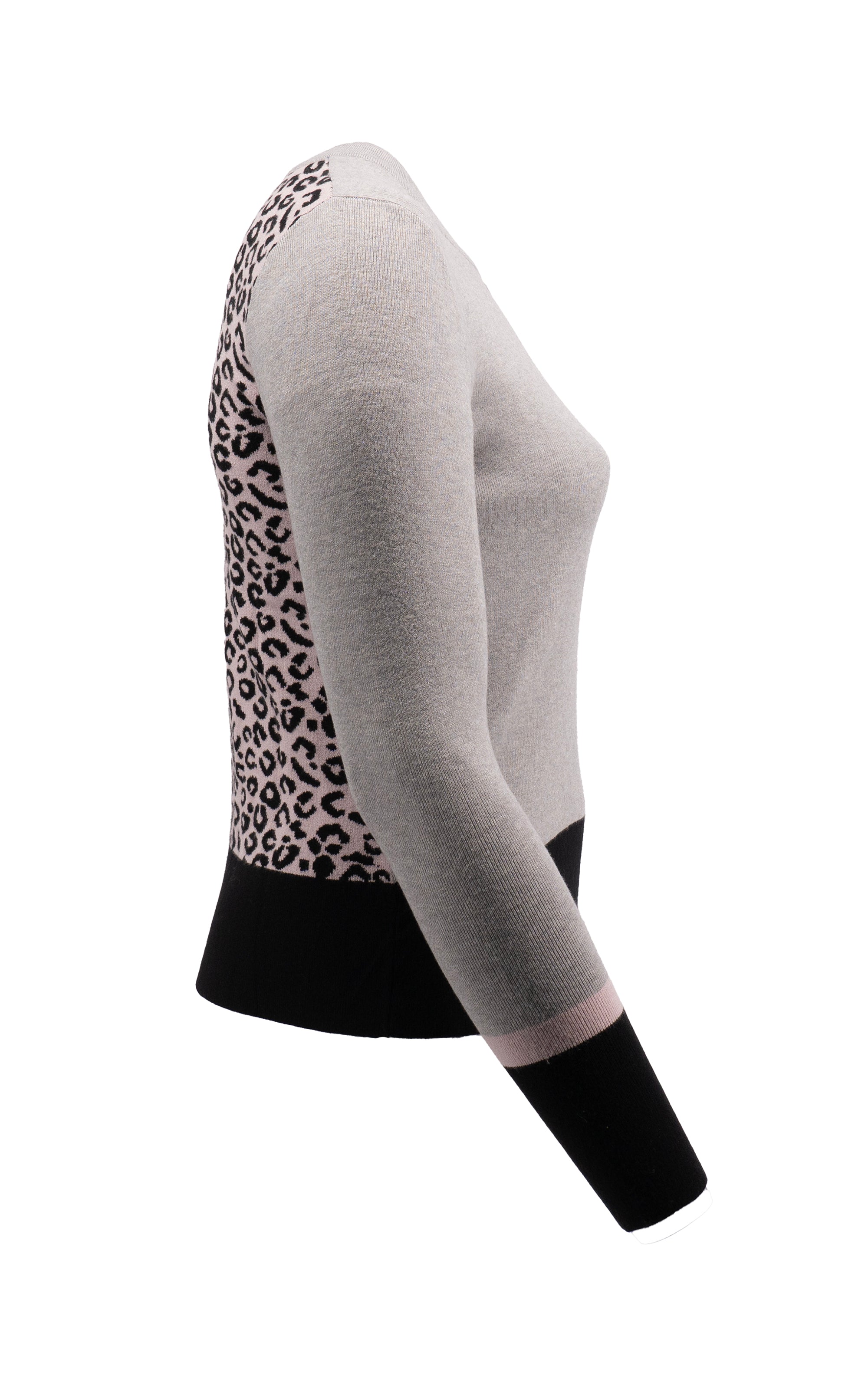 Strickpullover mit Taschendetail und Ärmelsäumen