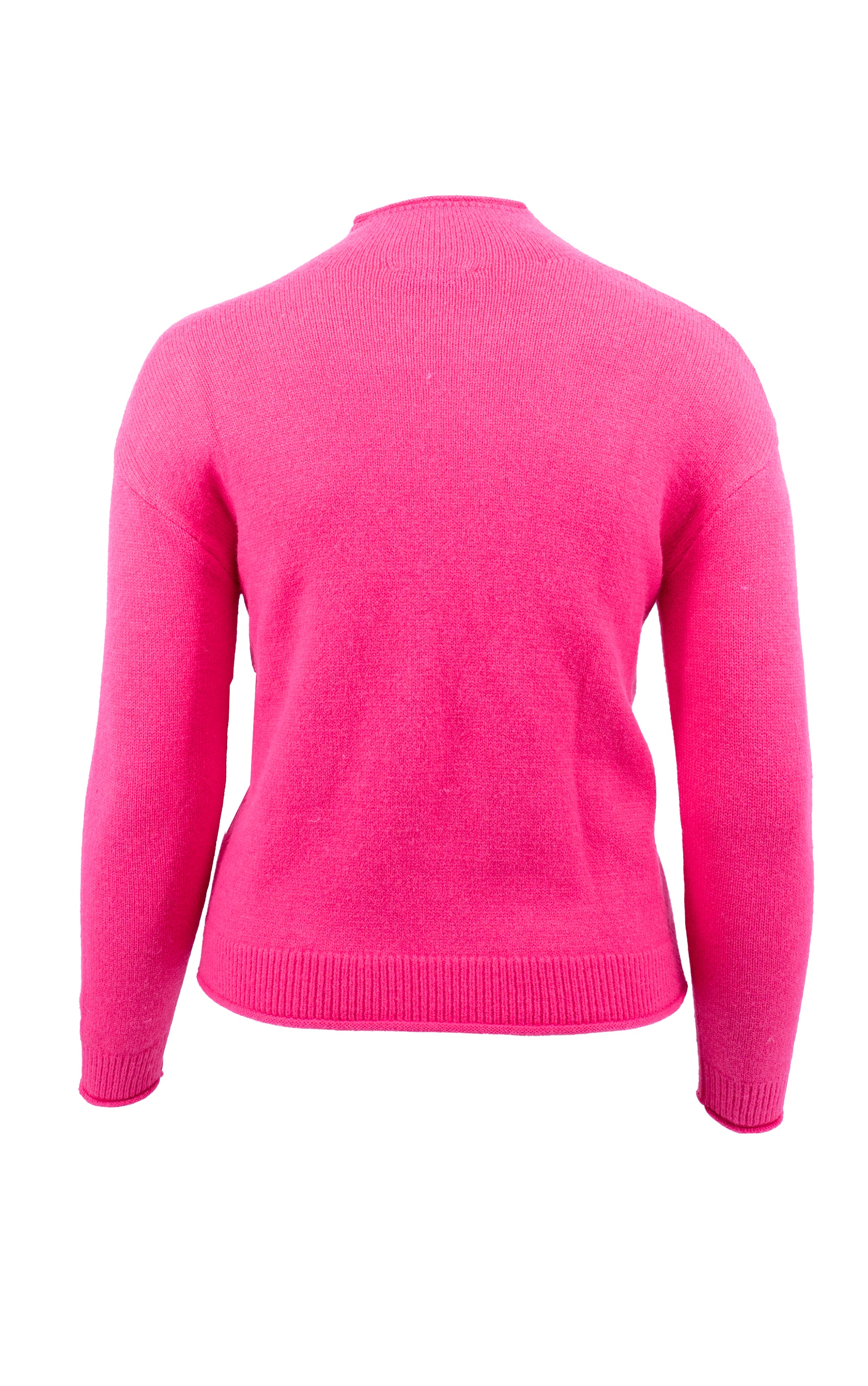 Strickpullover mit Zopfmuster