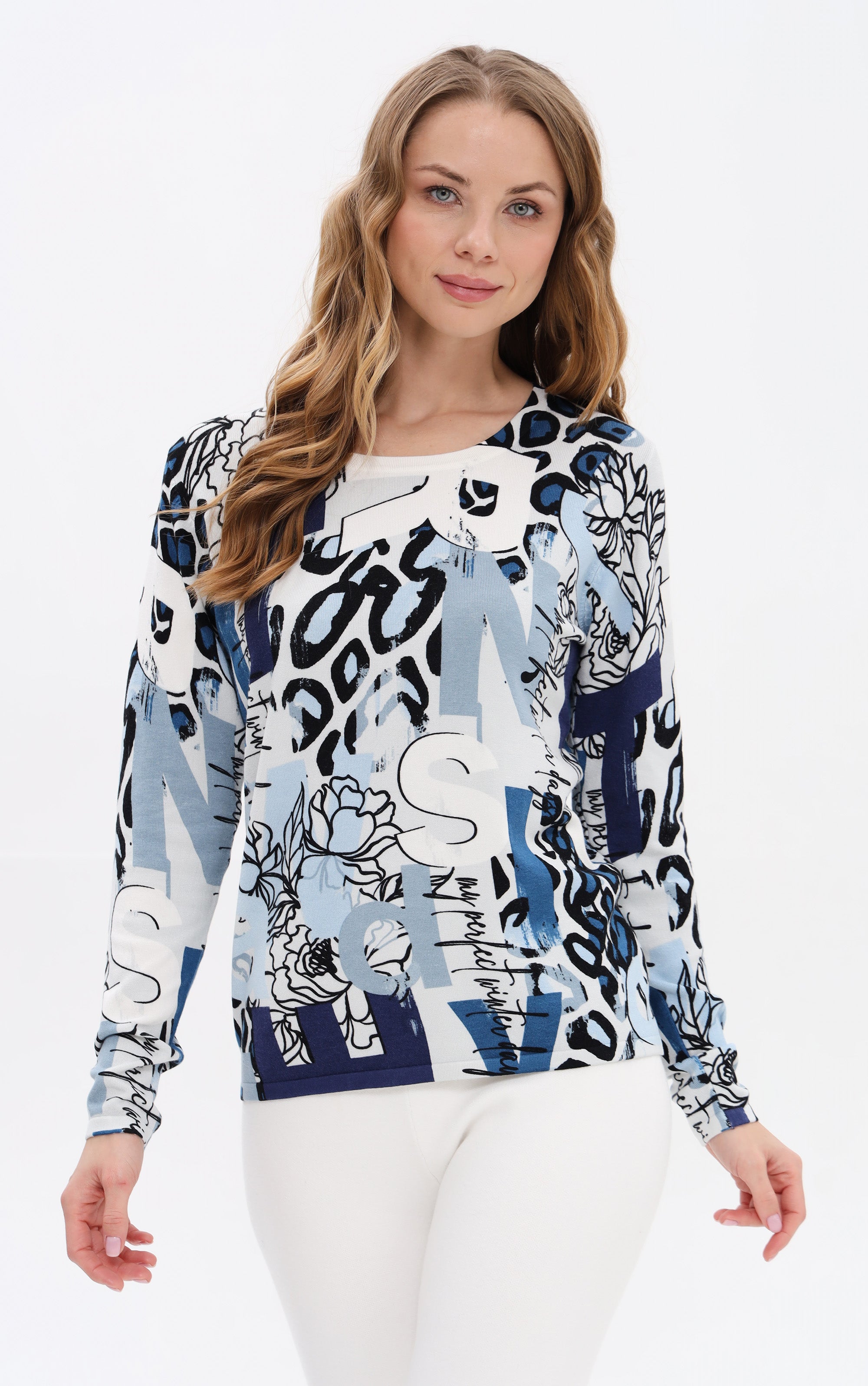 Pullover mit Mustermix