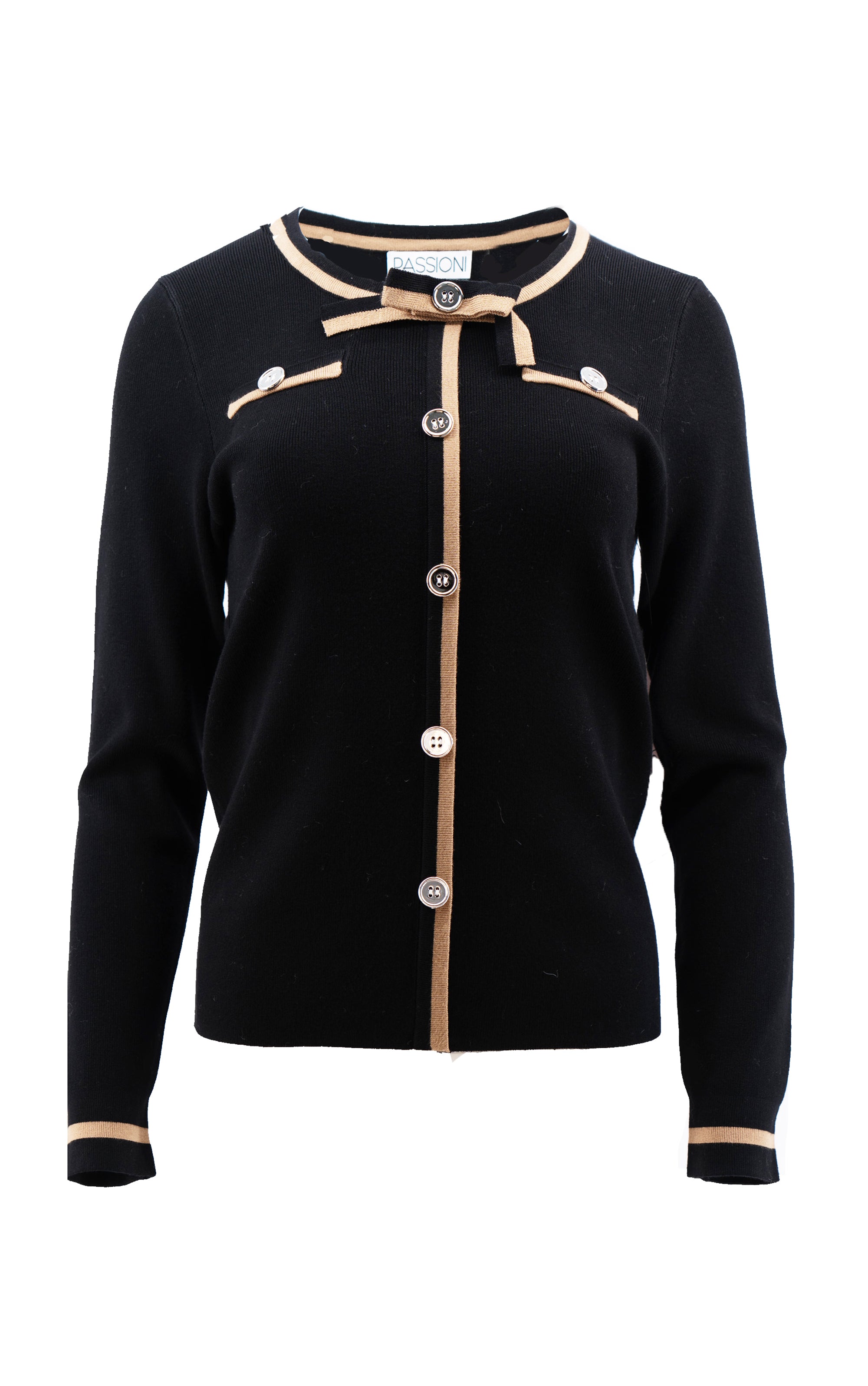 Pullover mit Schleifendetail