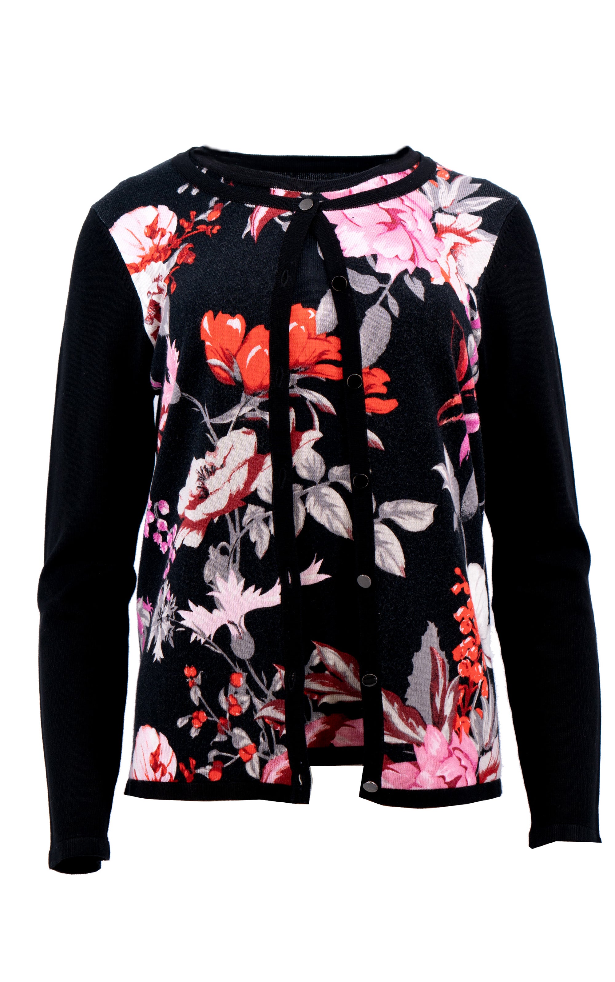 Twinset mit Blumenmuster
