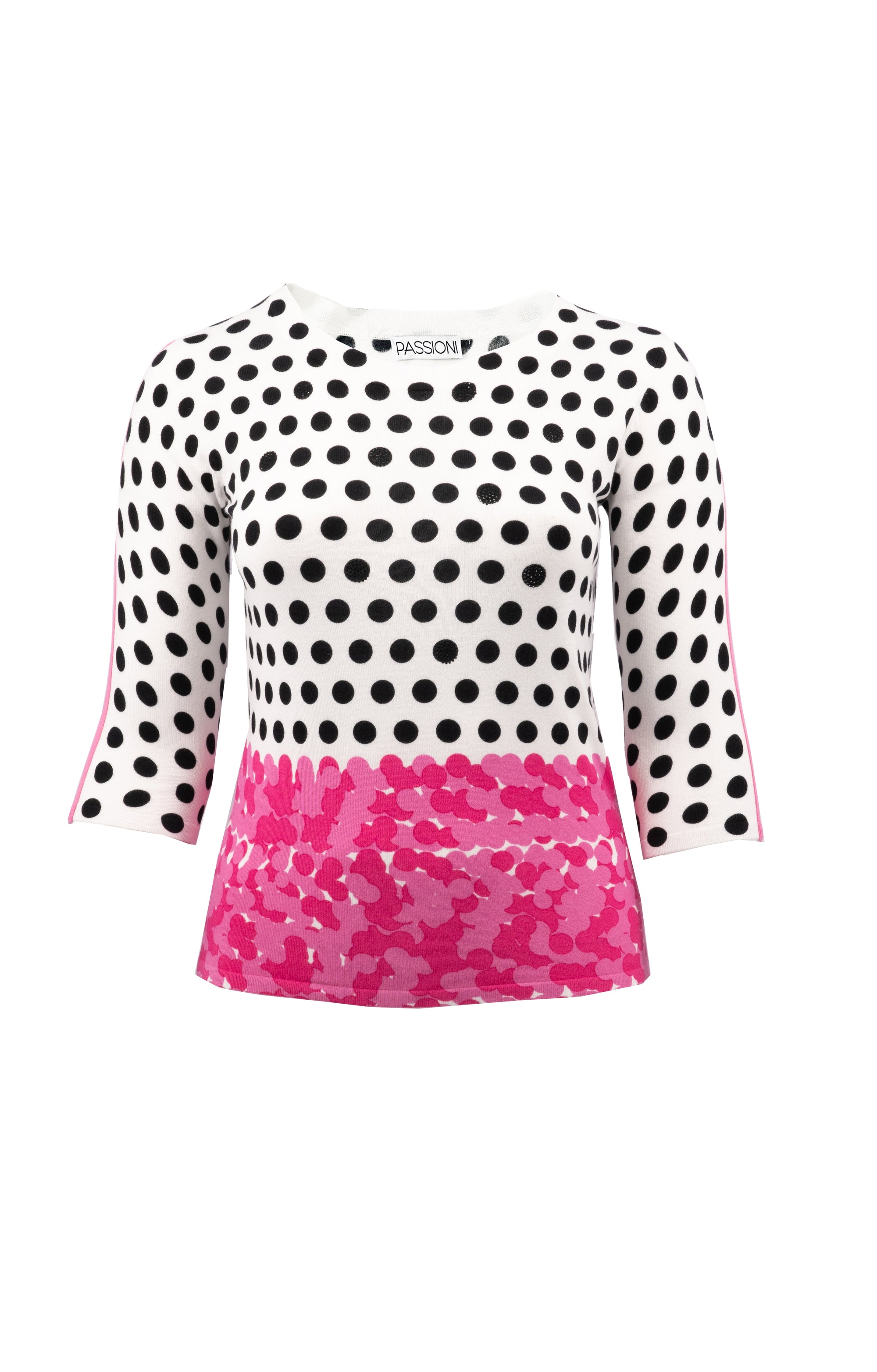 Shirt mit Punkte-Print