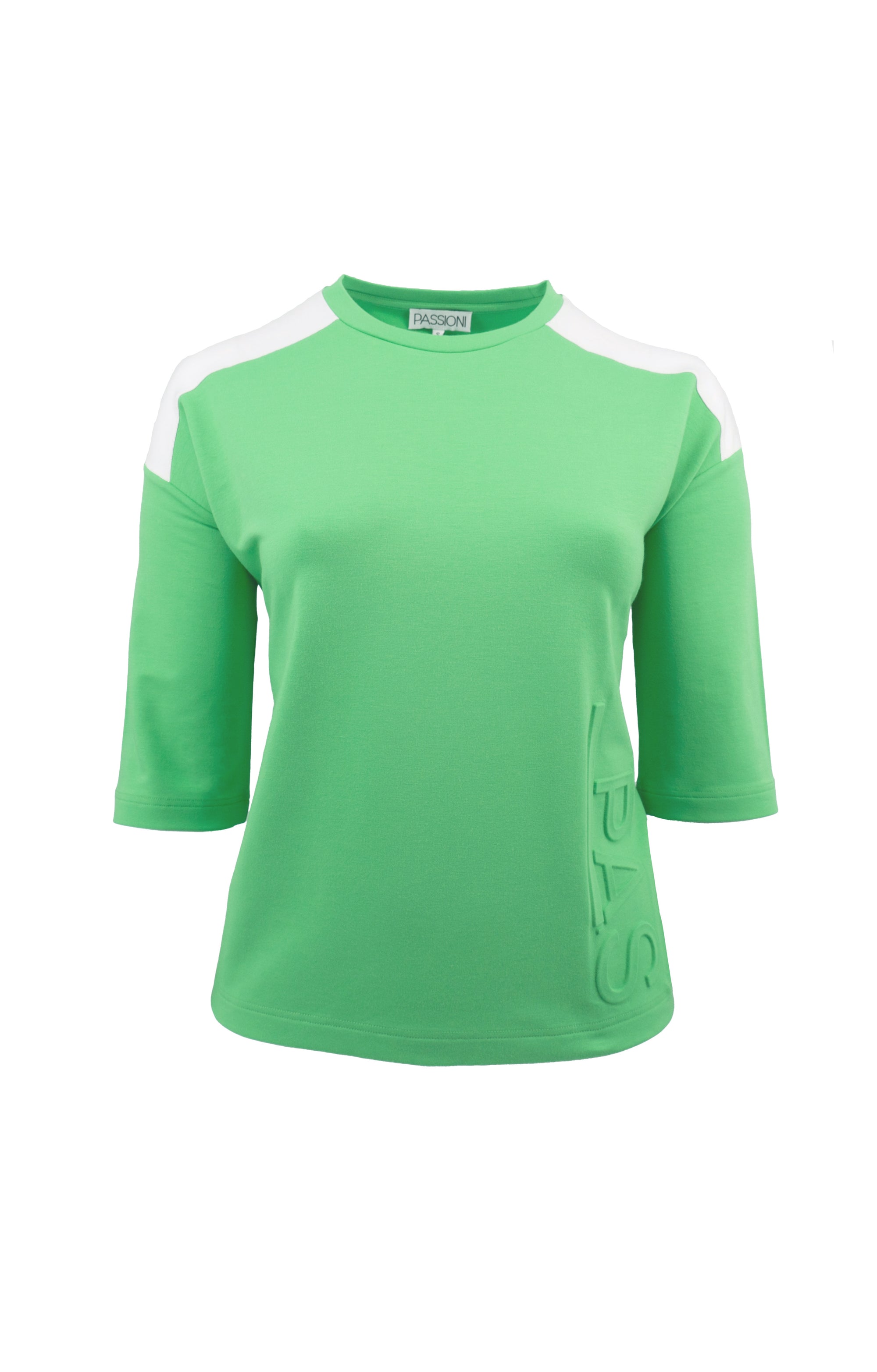 Sweatshirt mit 3D-Logo-Print