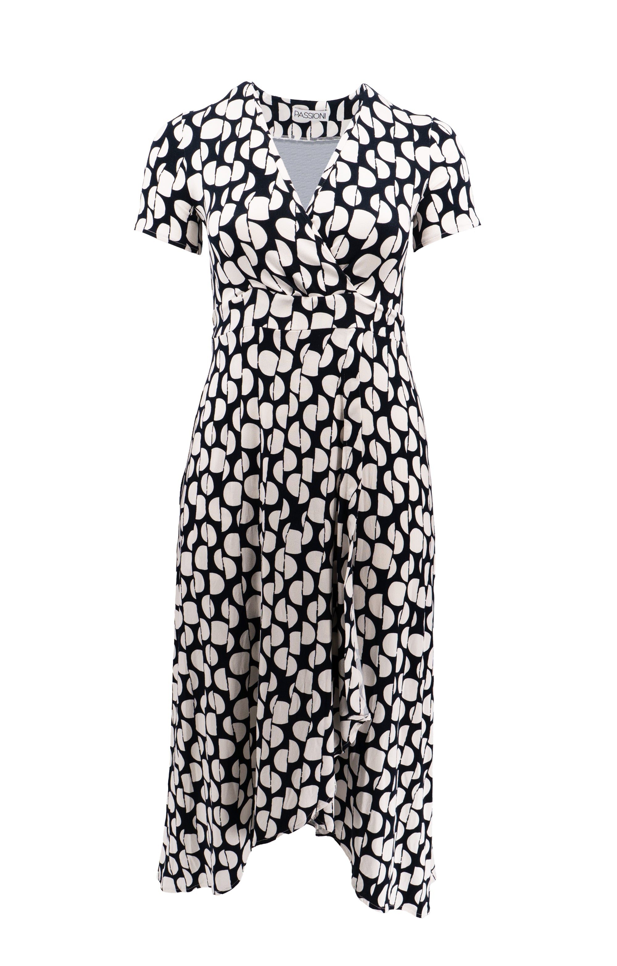 Kleid im Wickelstil