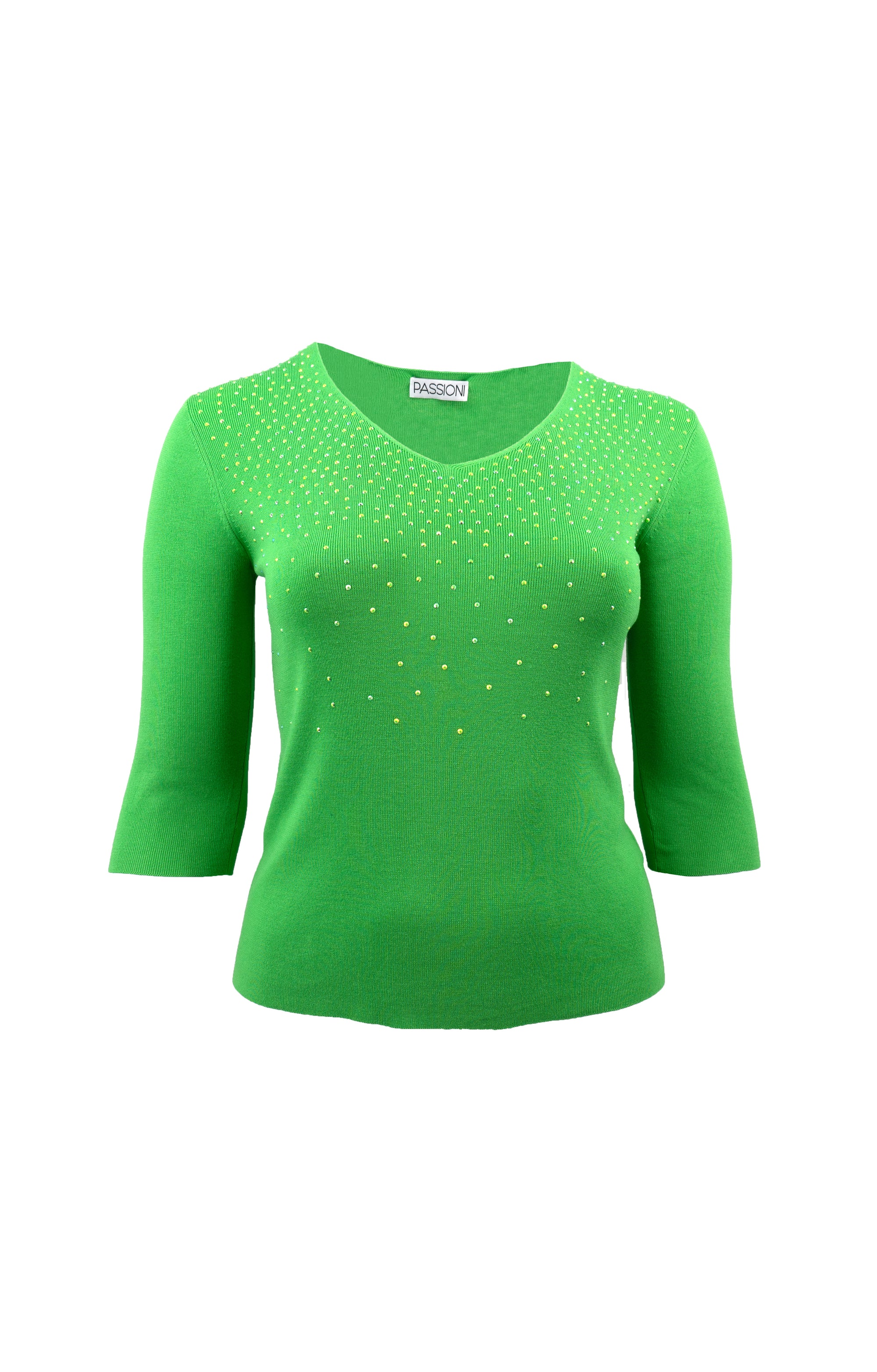 Pullover mit funkelnden Strassdetails