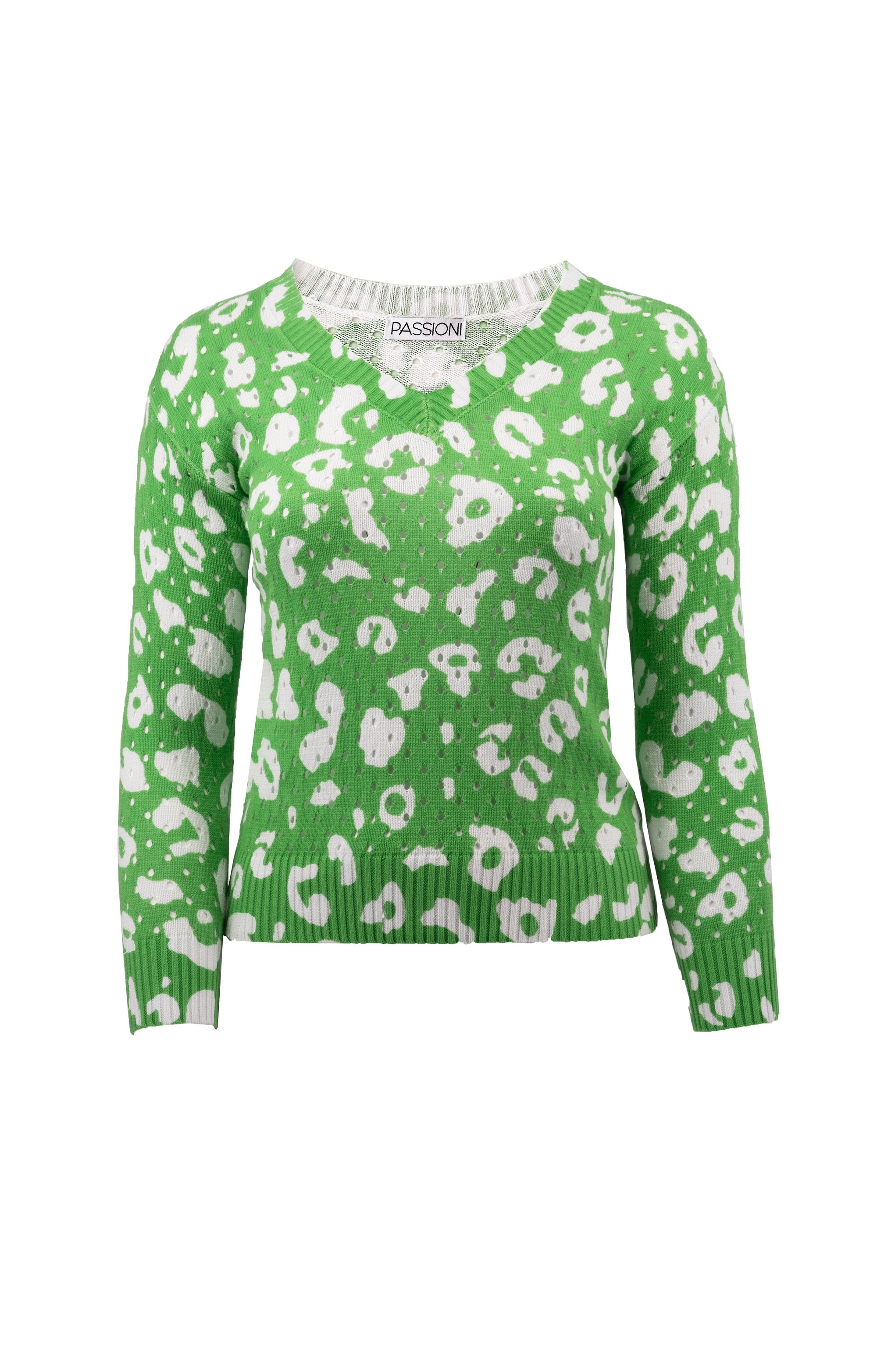 Pullover mit Leopardenmuster