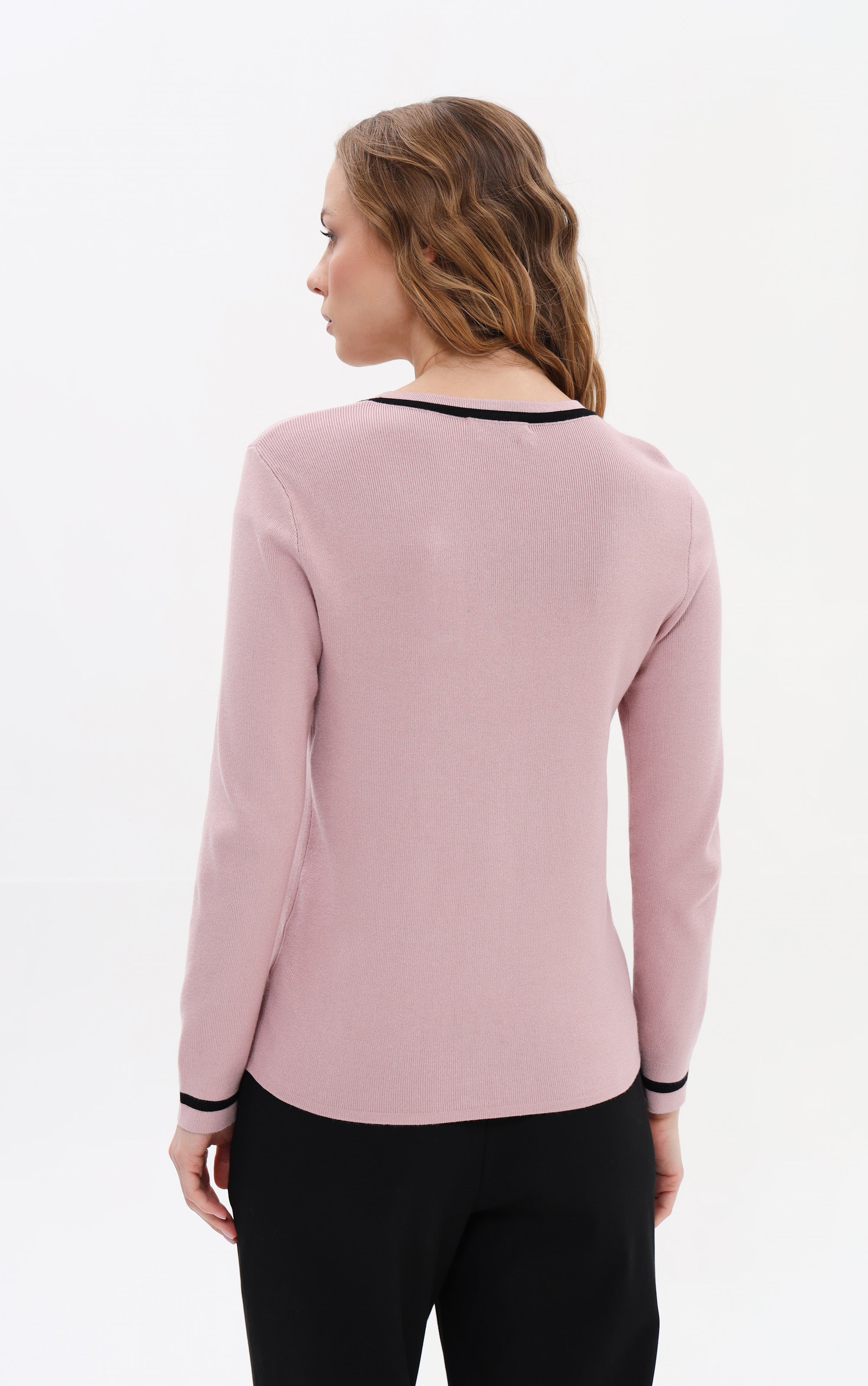 Strickjacke mit Schleifen-Detail