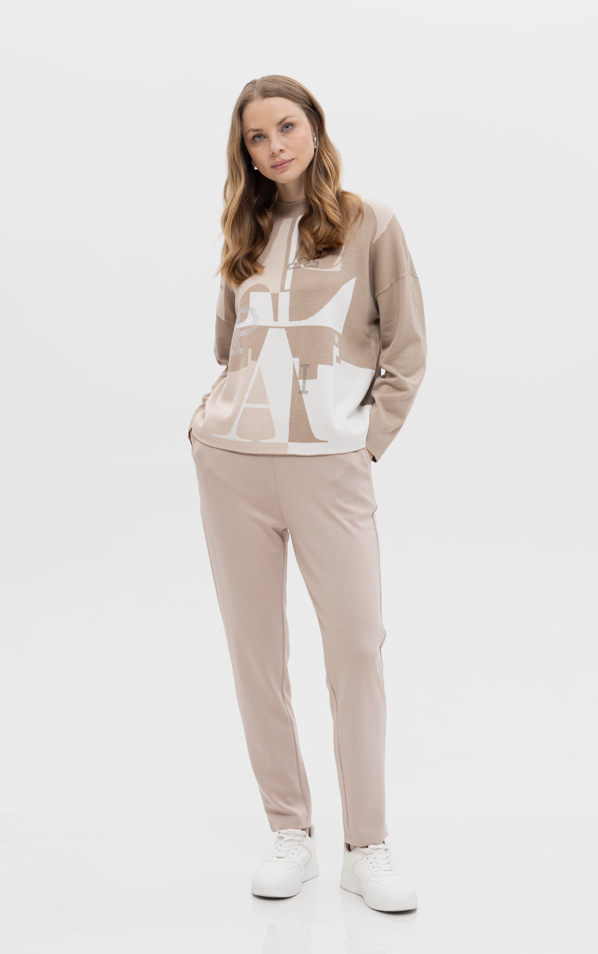 Pullover mit Logoschriftzug