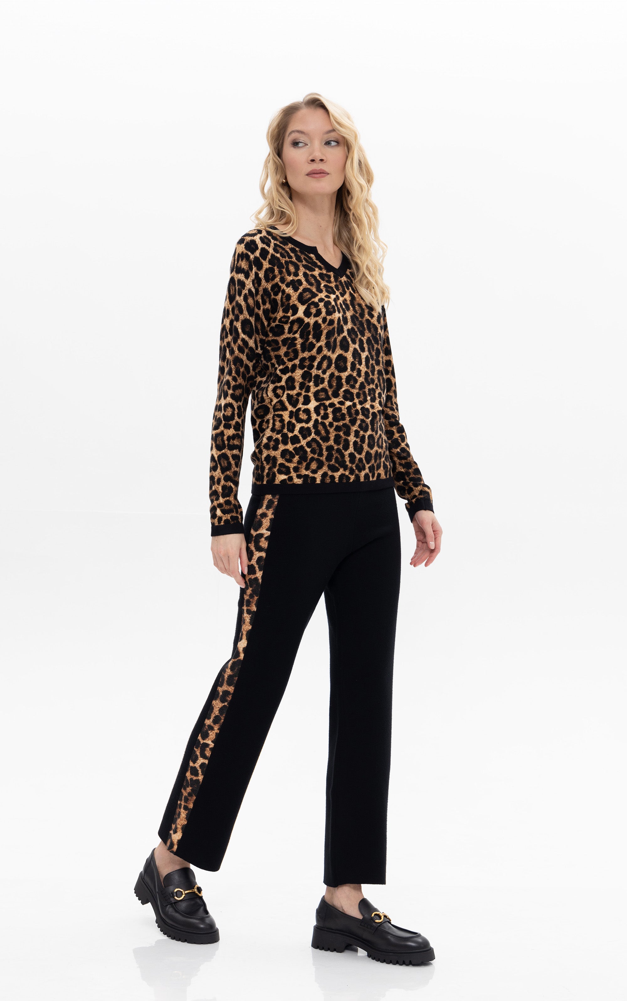 Pullover mit Animalprint