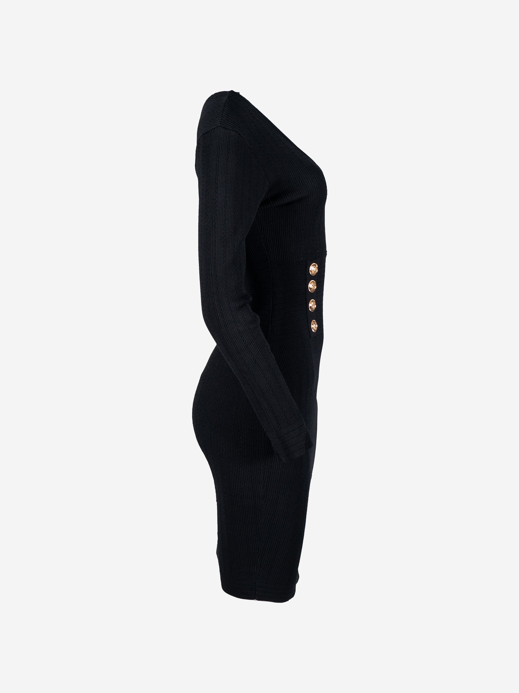 Midikleid mit Knöpfen