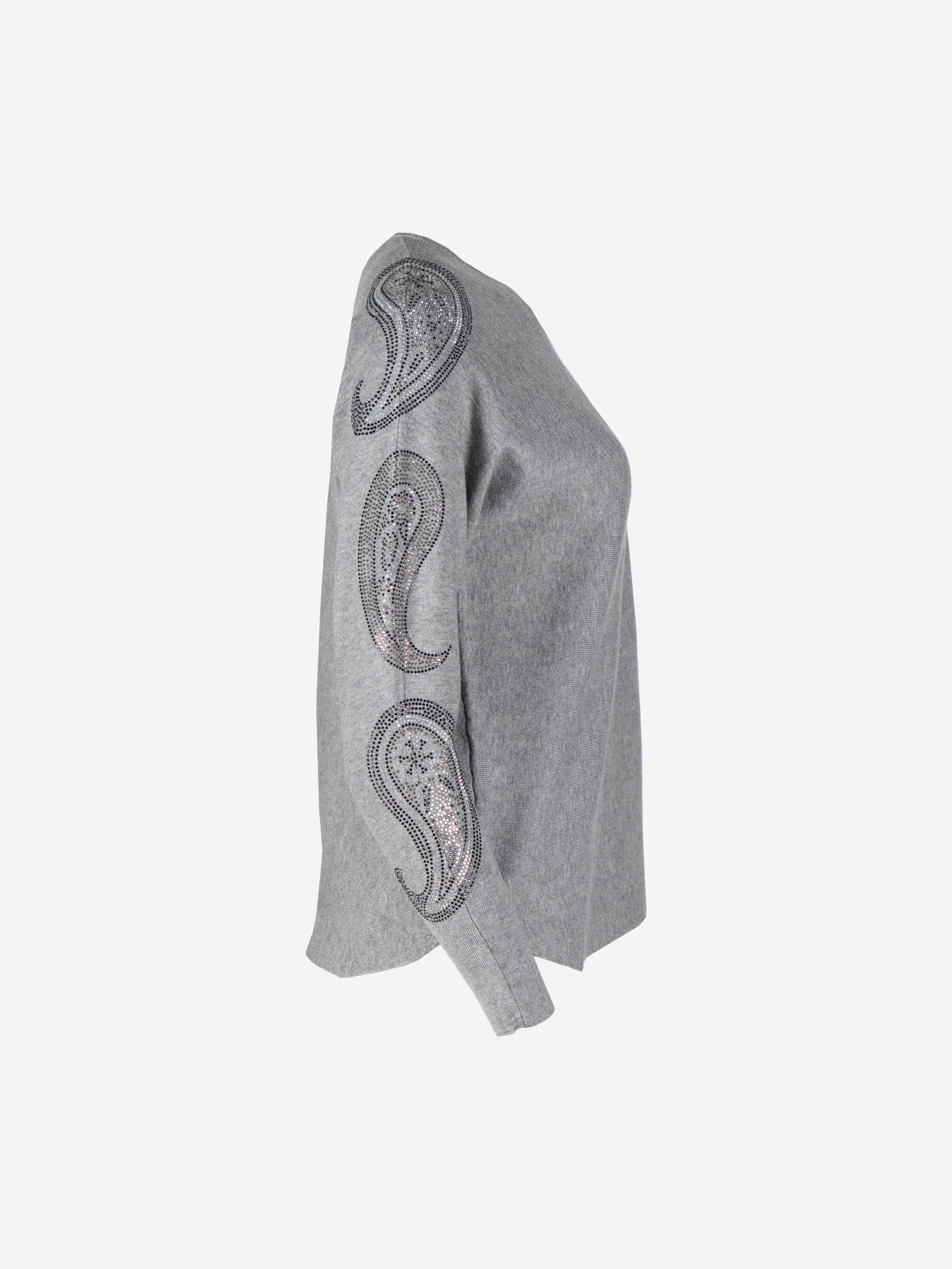 Pullover mit Paisley-Design