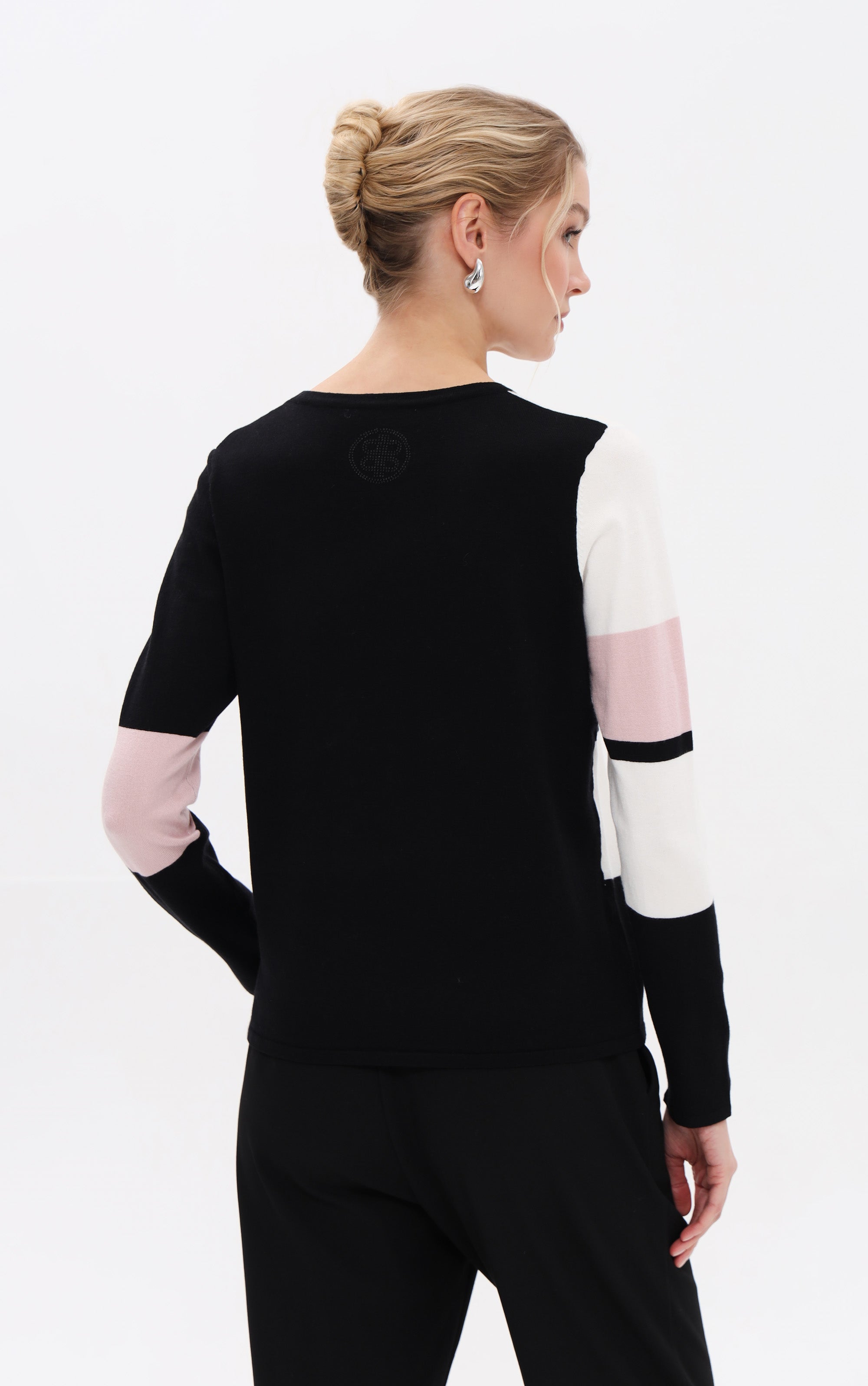 Pullover im Farbblock-Design