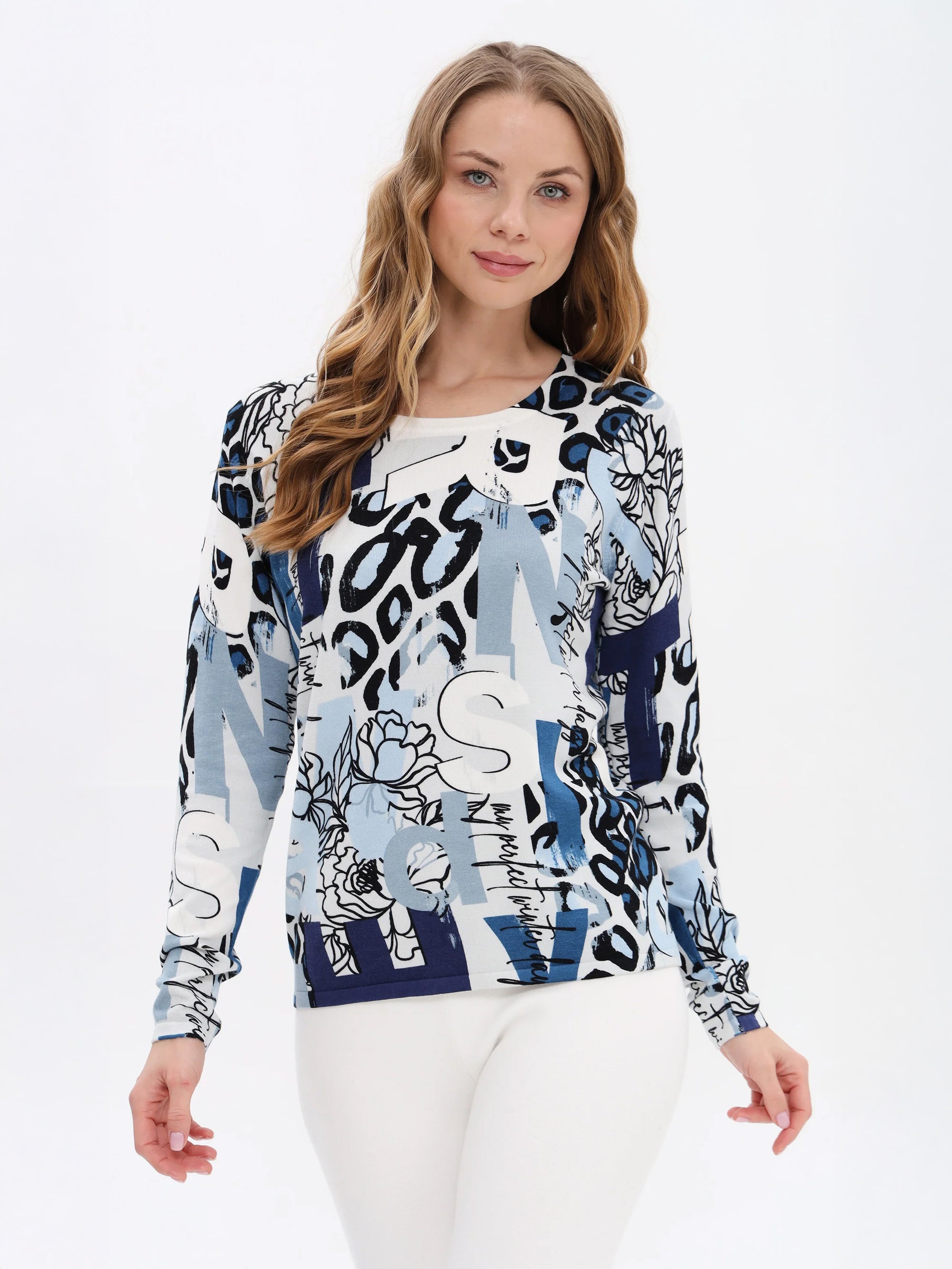 Pullover mit Mustermix