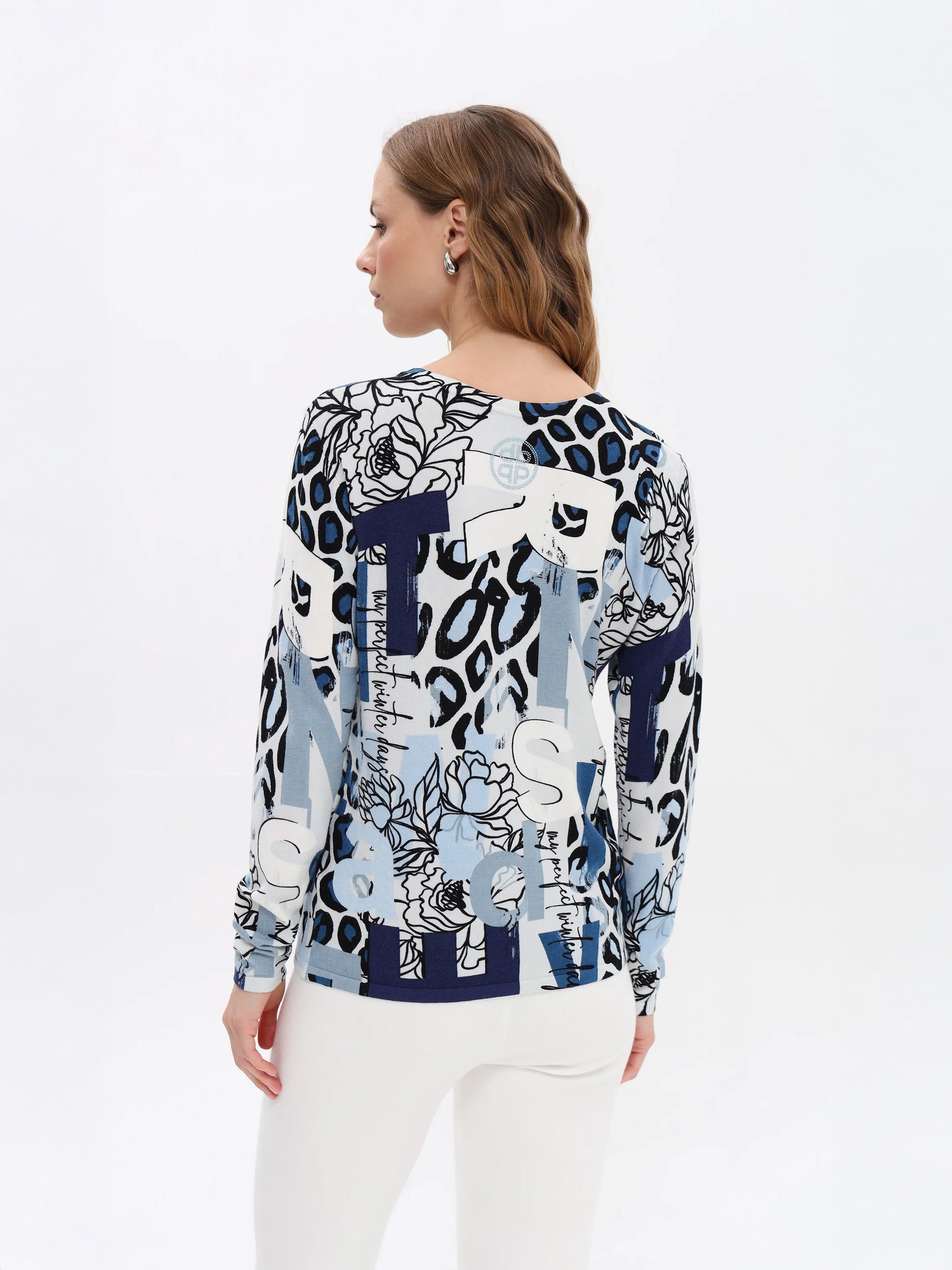 Pullover mit Mustermix