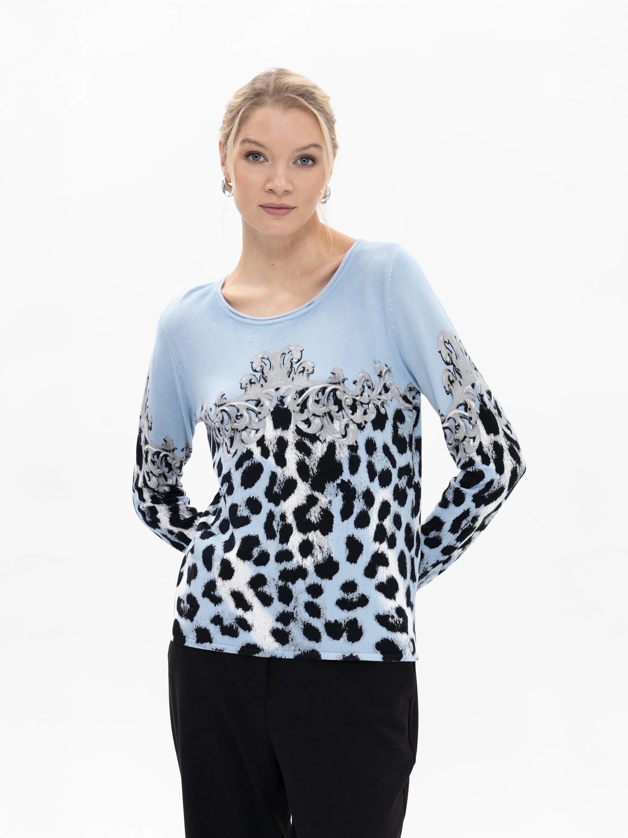 Pullover mit Mustermix