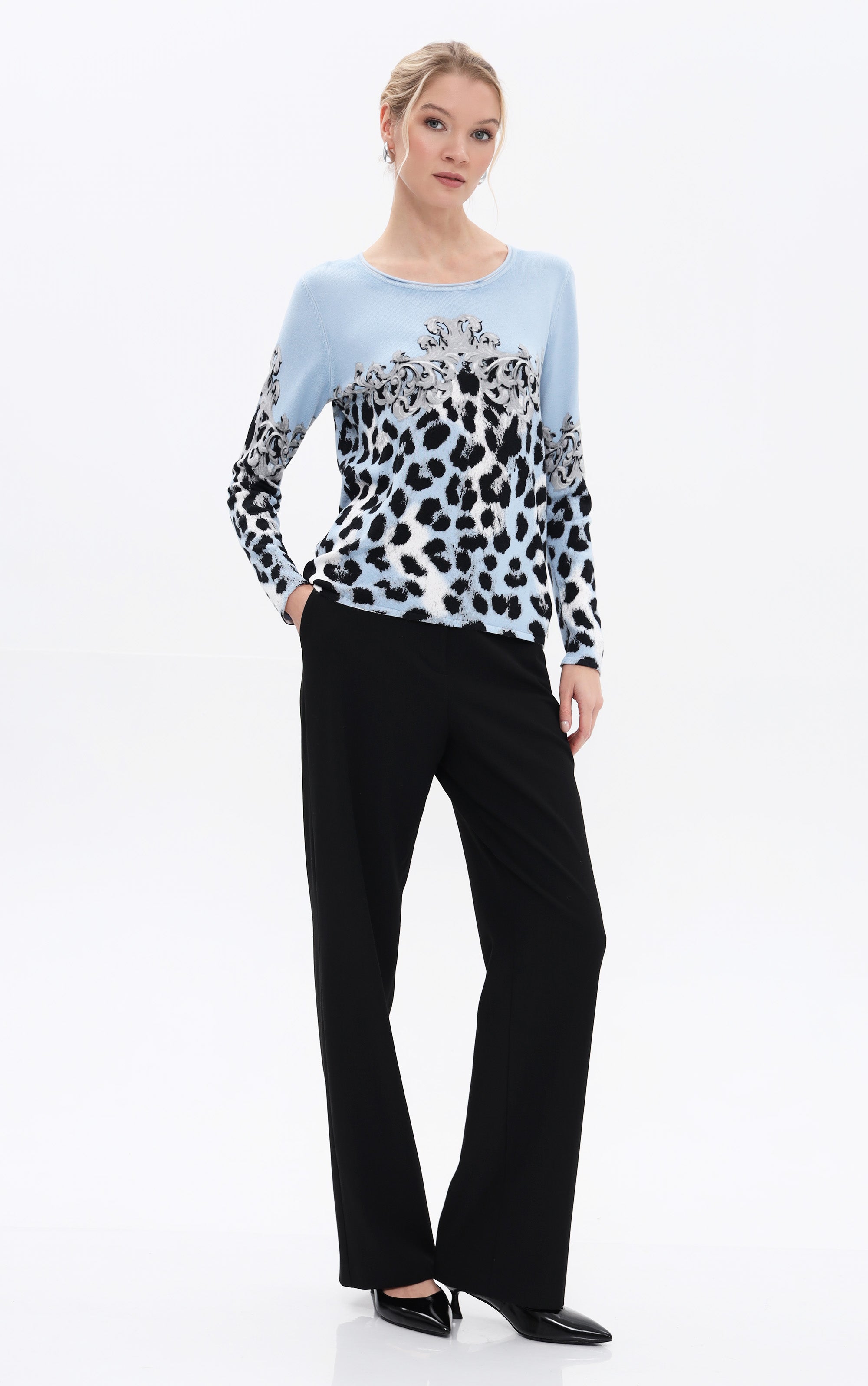 Pullover mit Mustermix
