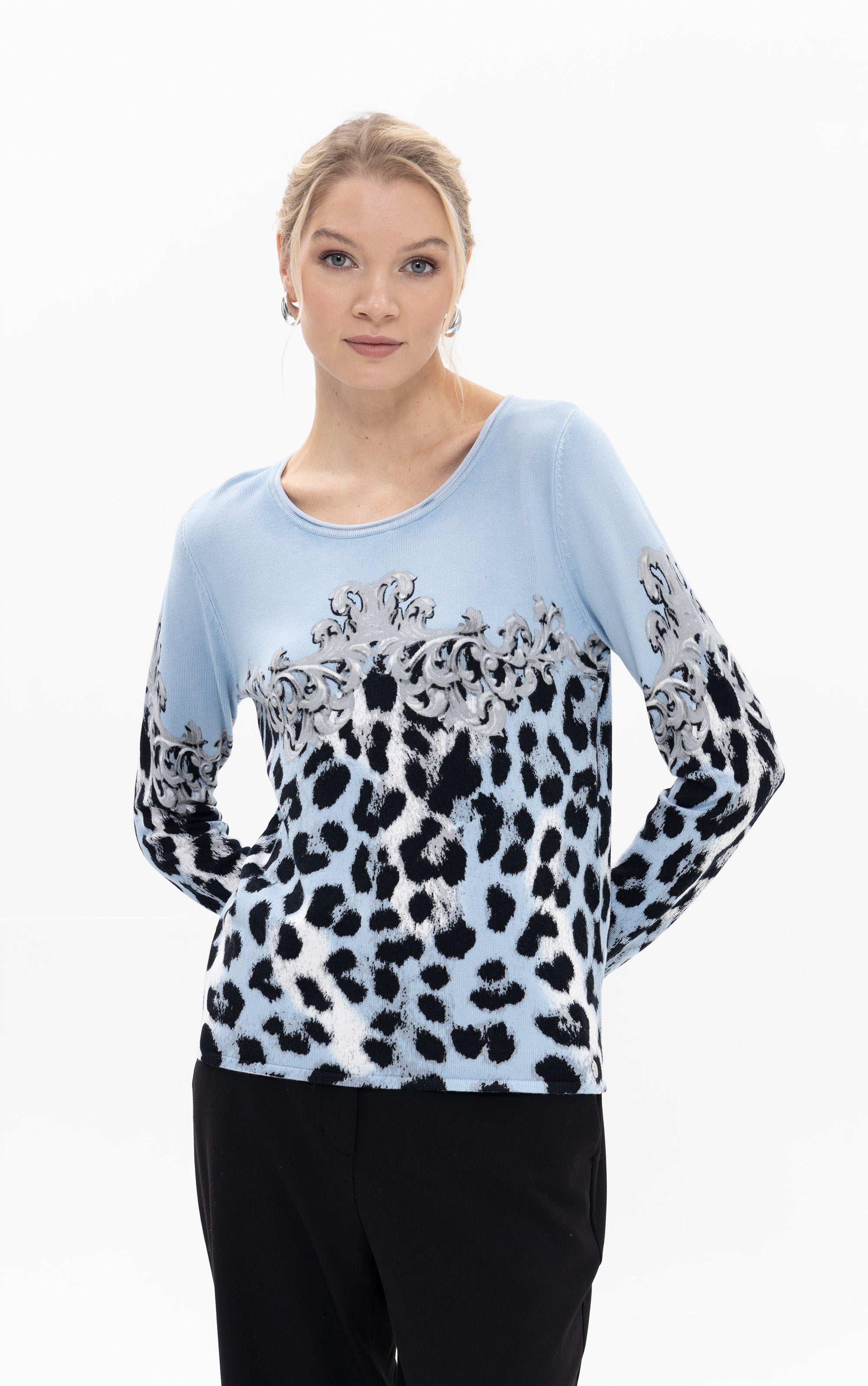 Pullover mit Mustermix