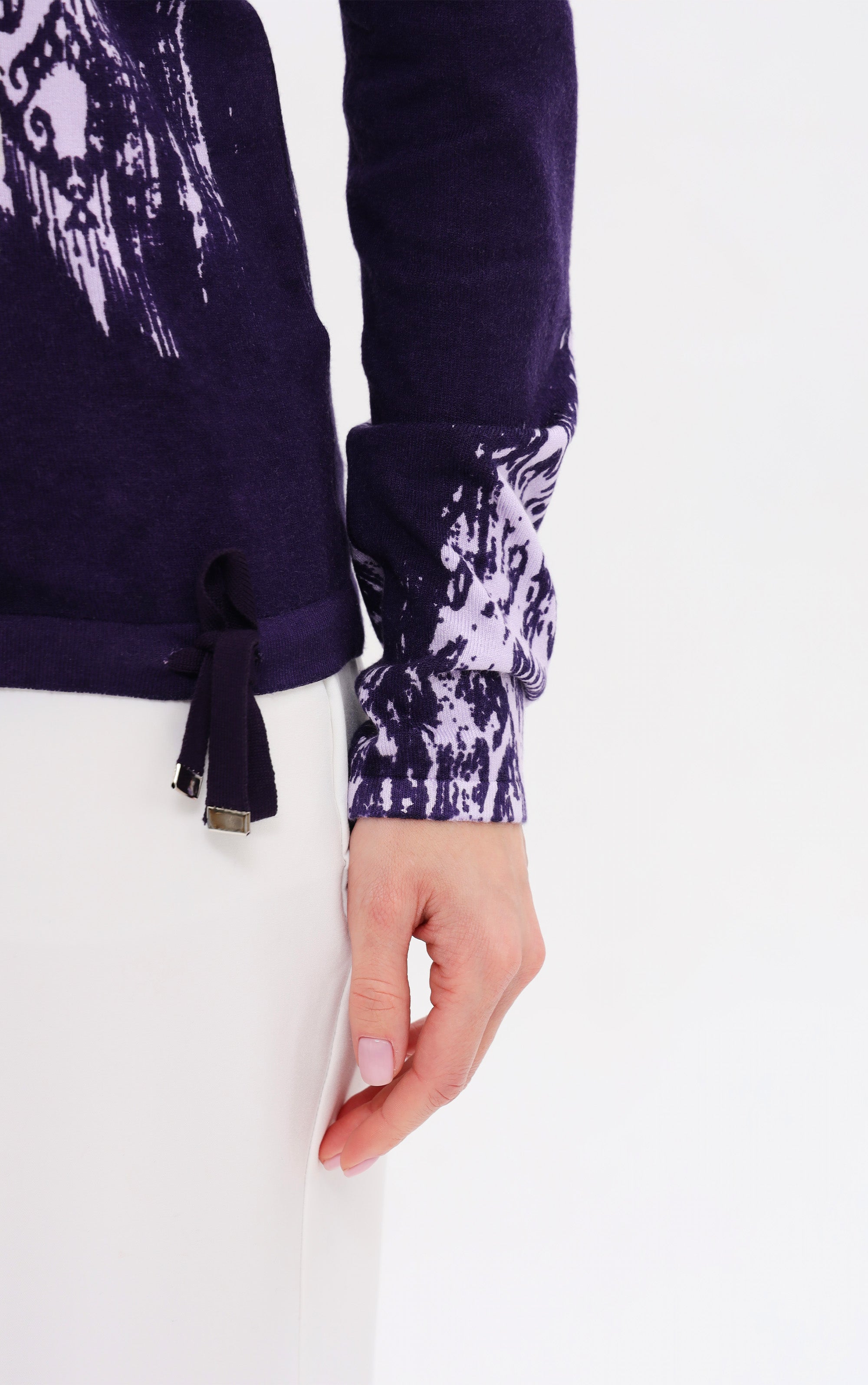 Pullover im Paisley Mustermix