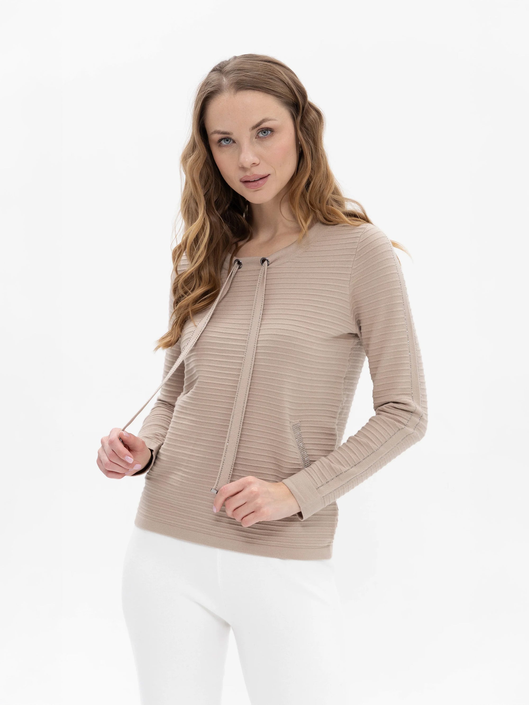 Pullover mit Struktur-Optik