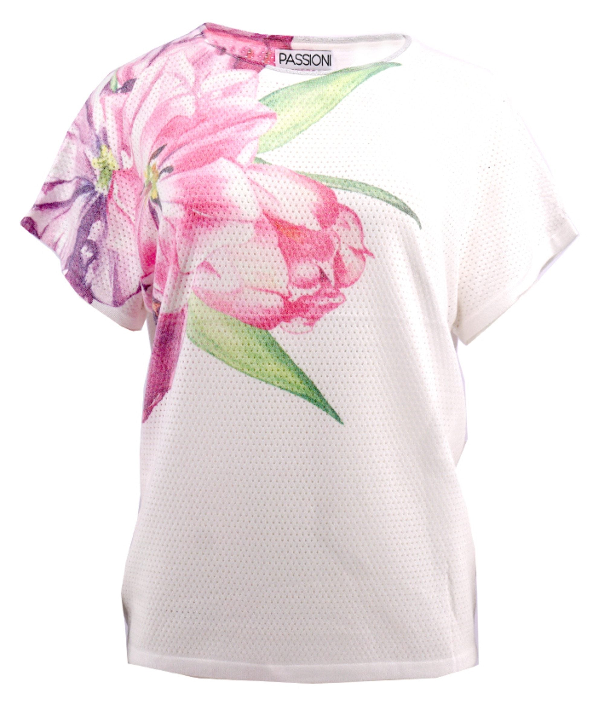 T-Shirt mit Blumenprint