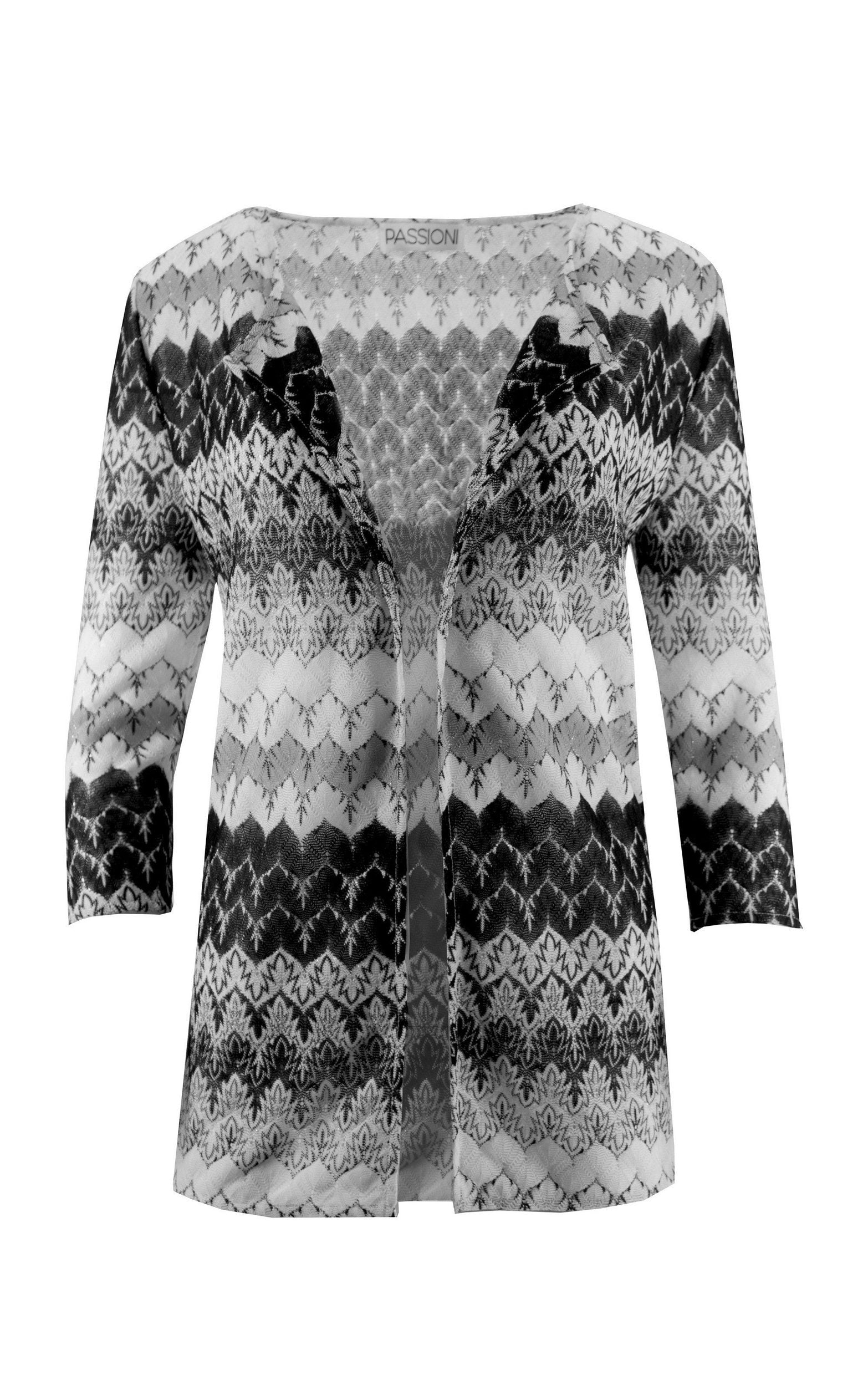 Strickjacke mit Strickmuster