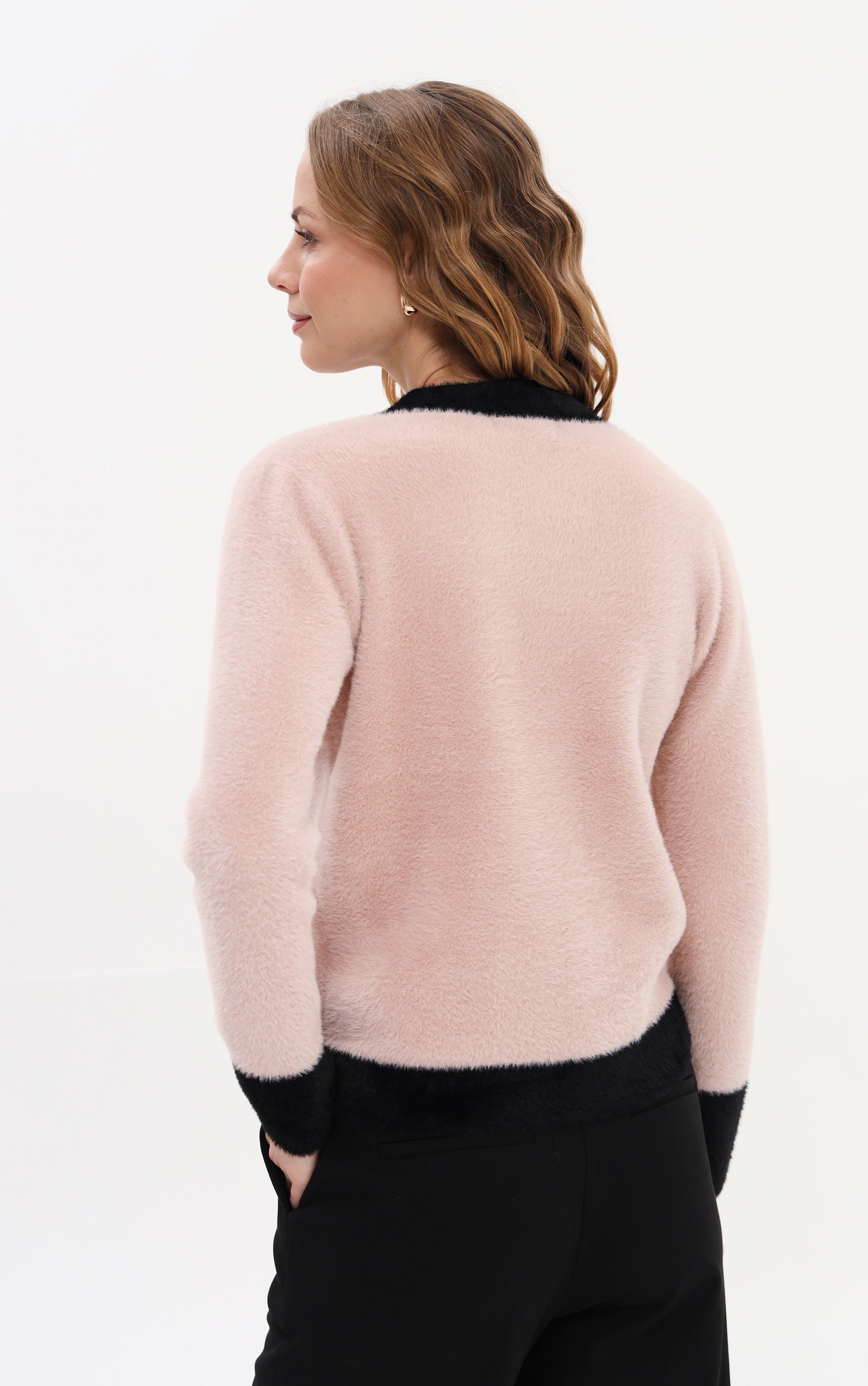 Cardigan mit Kontrastdetails