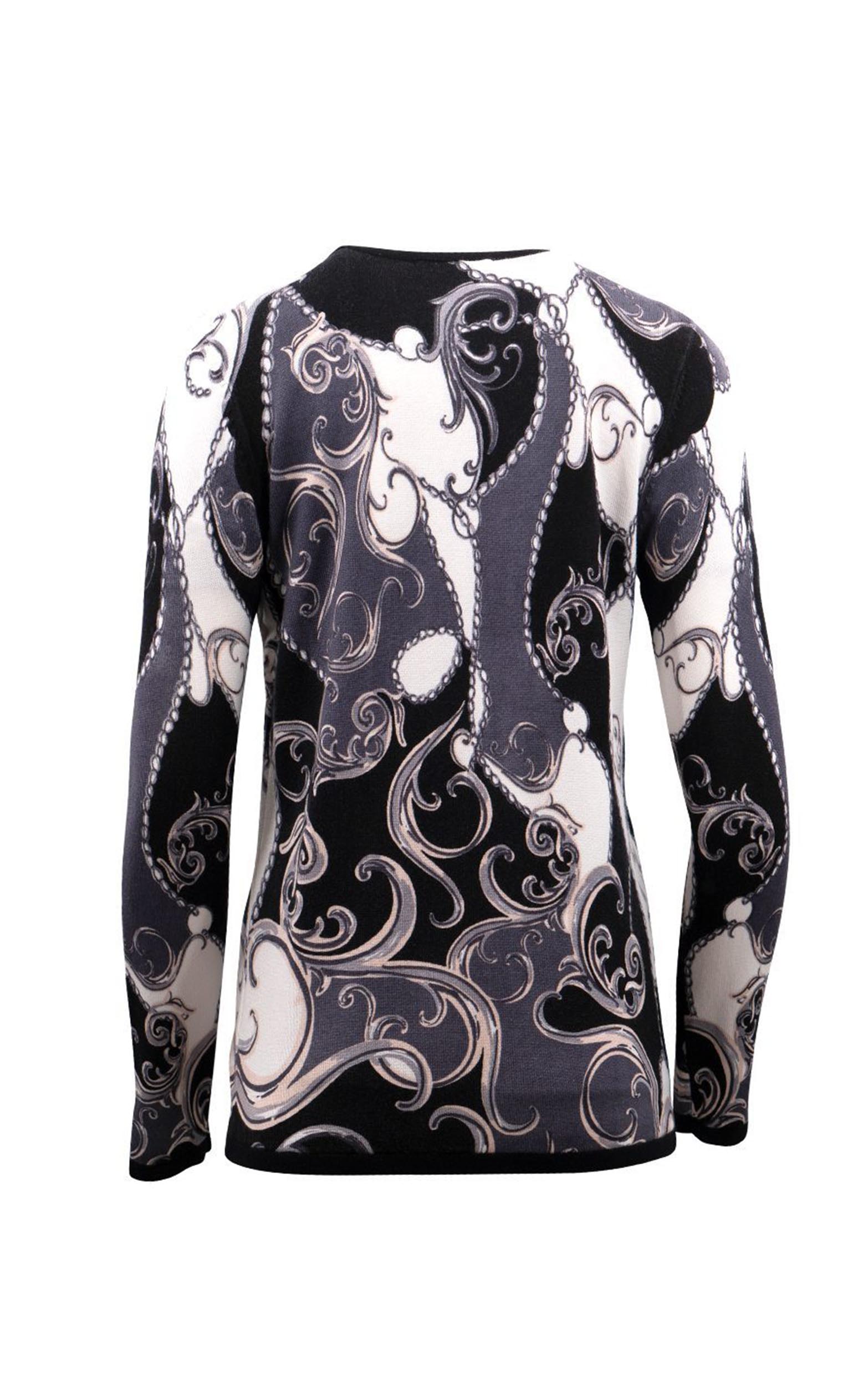 Twinset Cardigan und Top mit Ornamentdruck
