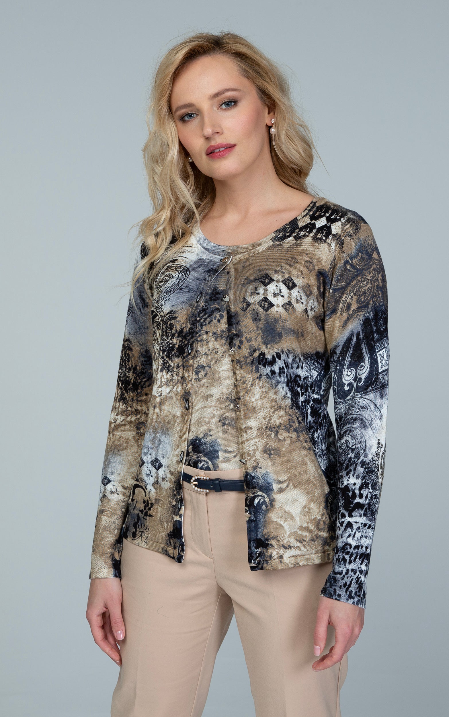 Twinset mit Paisley Patch Print