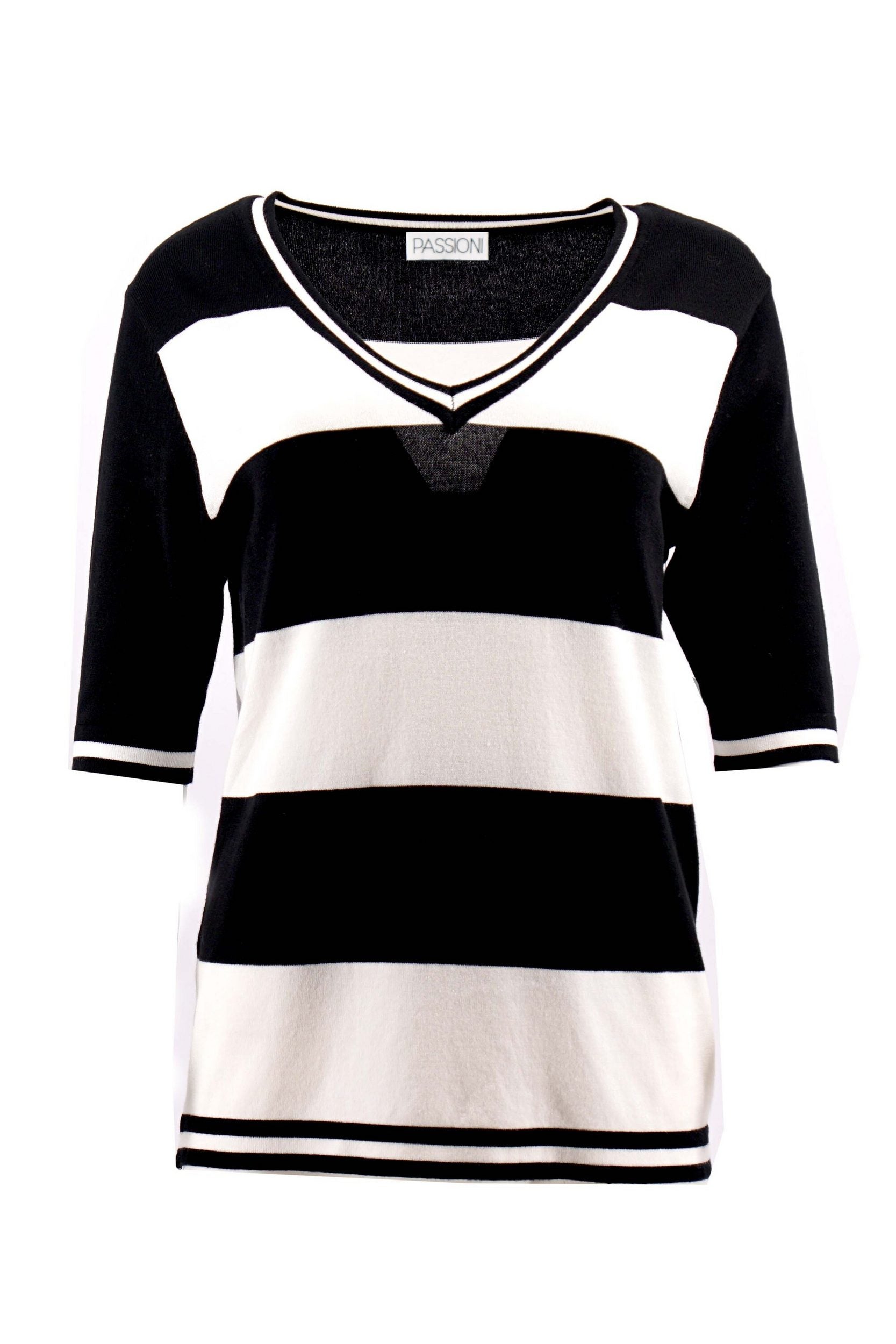 T-Shirt mit Streifenmuster