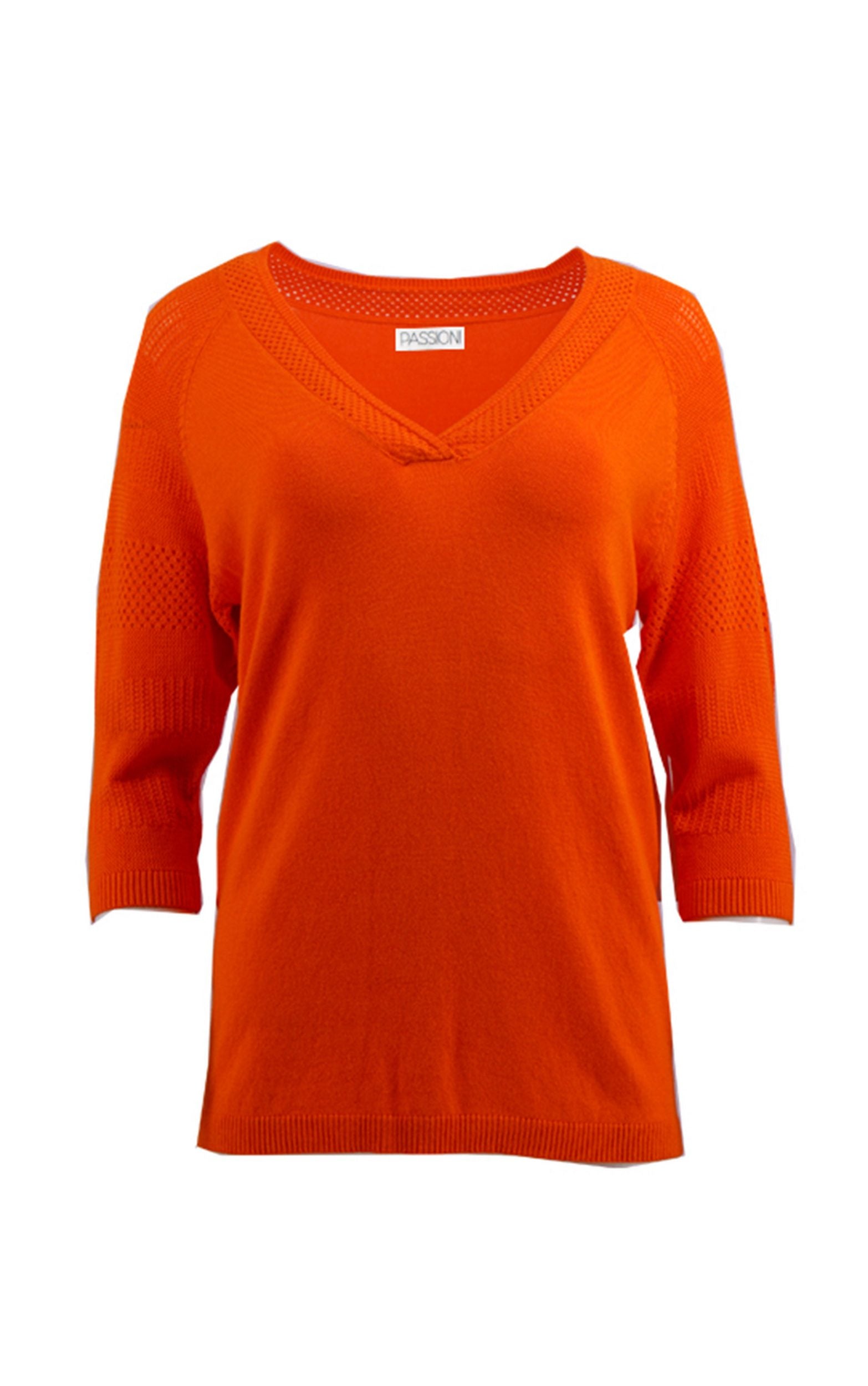 Pullover mit 3/4-Ärmeln