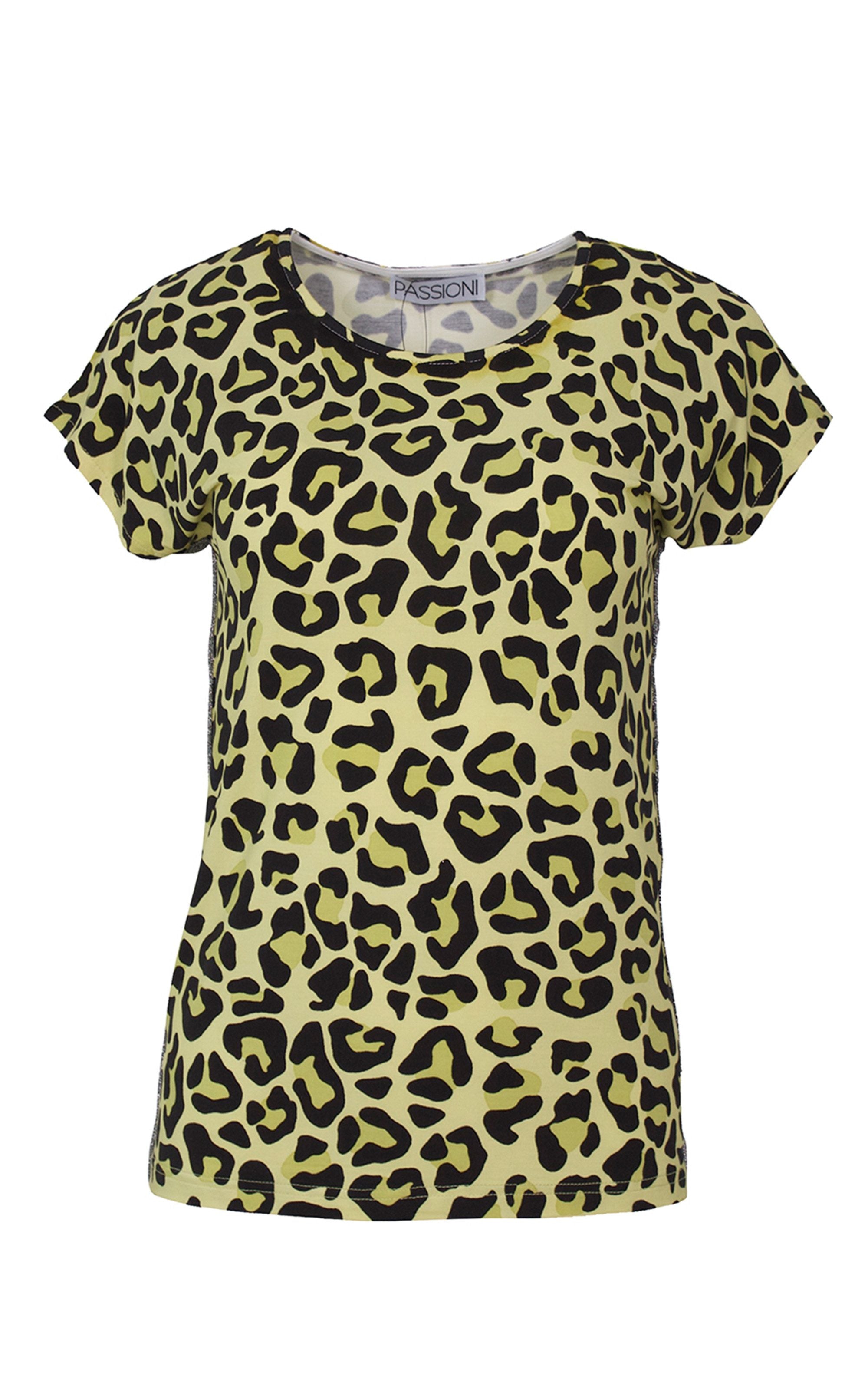 T-Shirt im Leopardenprint