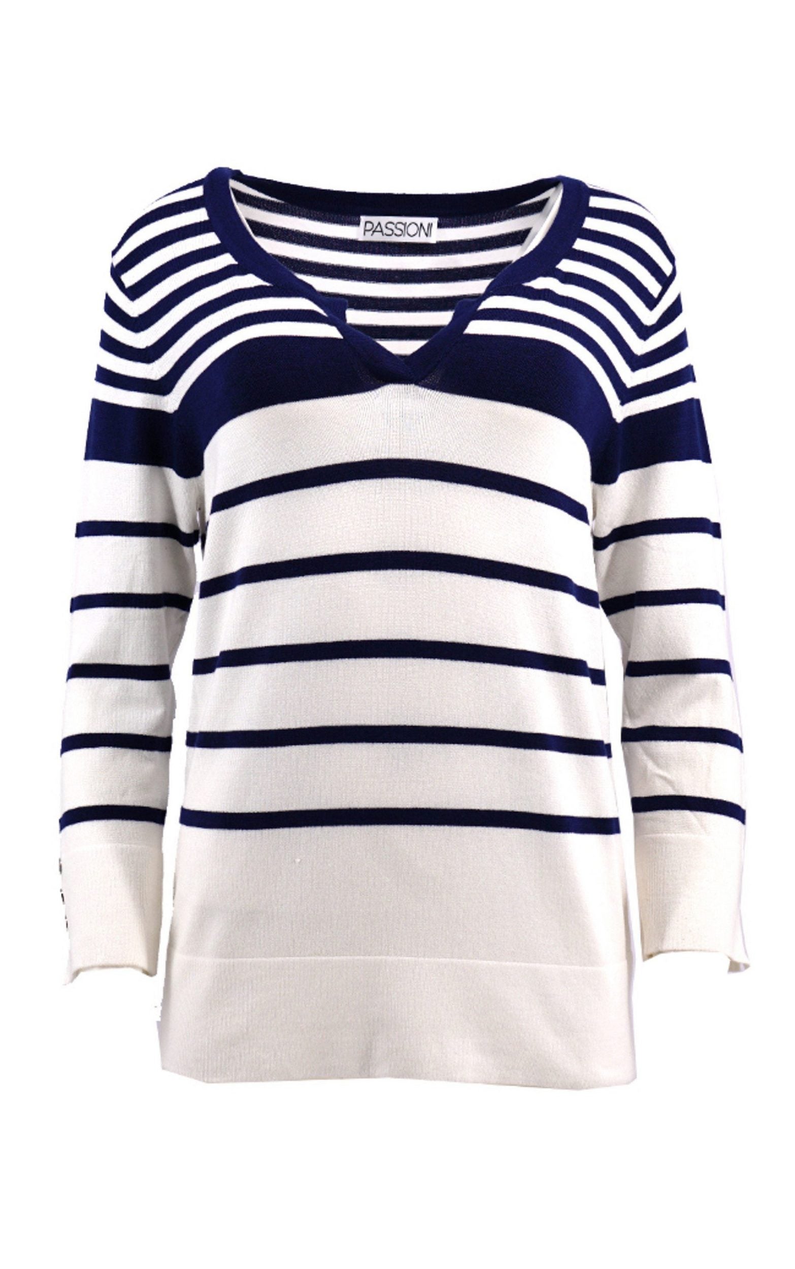 Pullover mit Streifenmuster