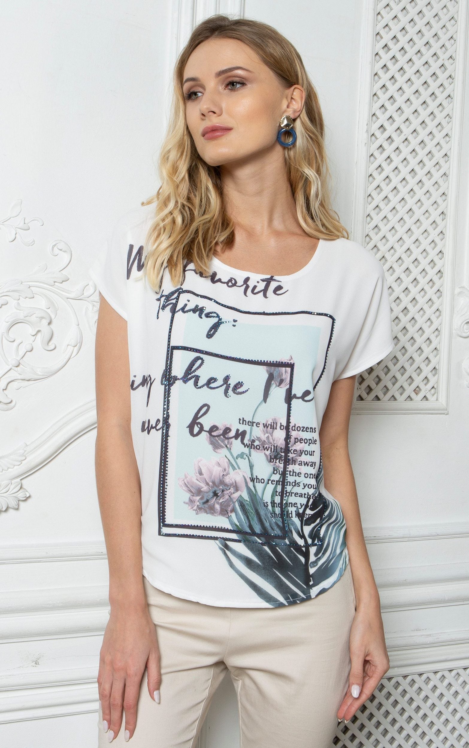 T-Shirt mit Grafik-Print