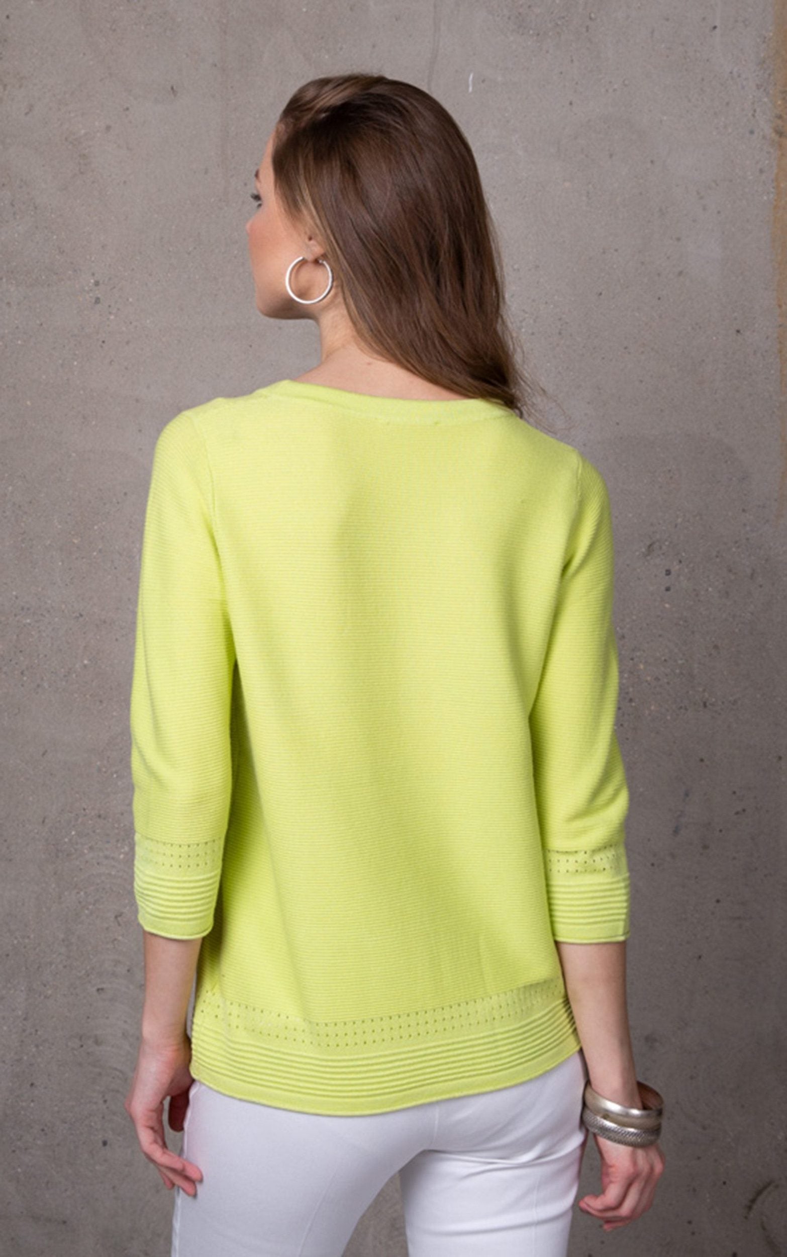 Pullover mit Tunnelzug am Kragen