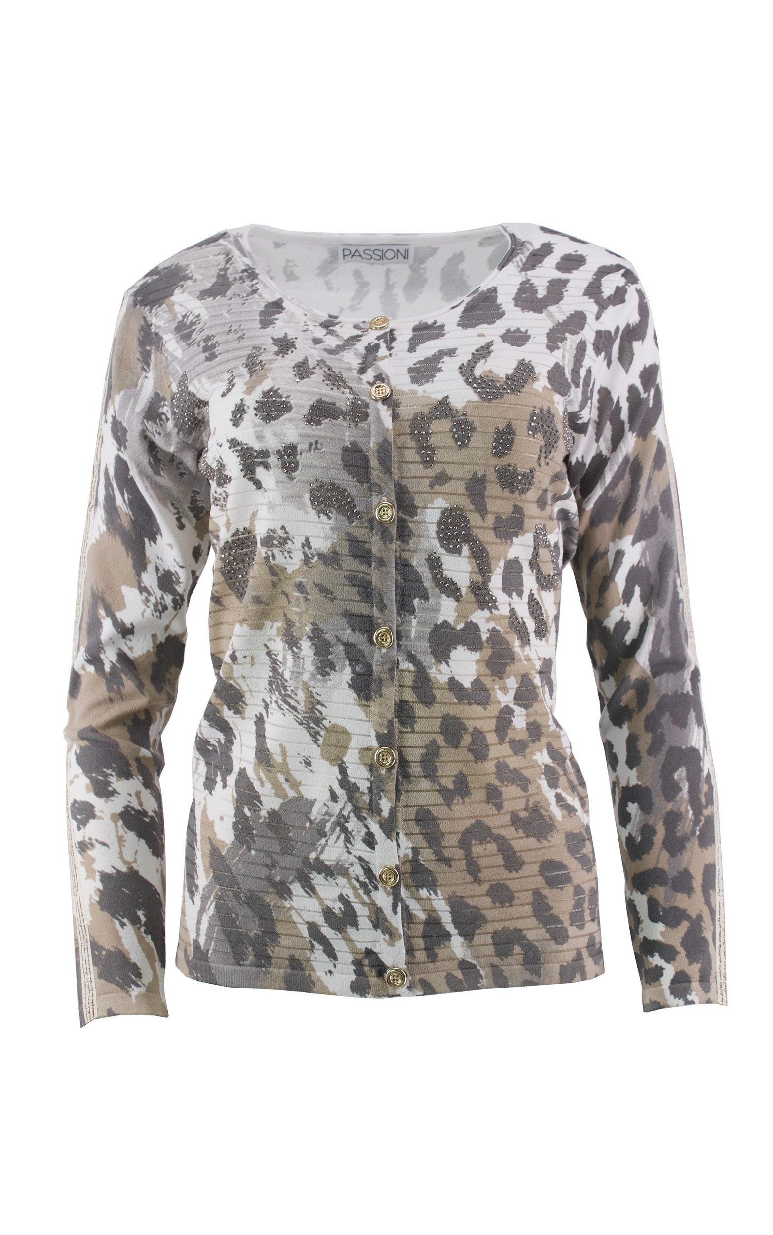 Twinset mit Animalprint