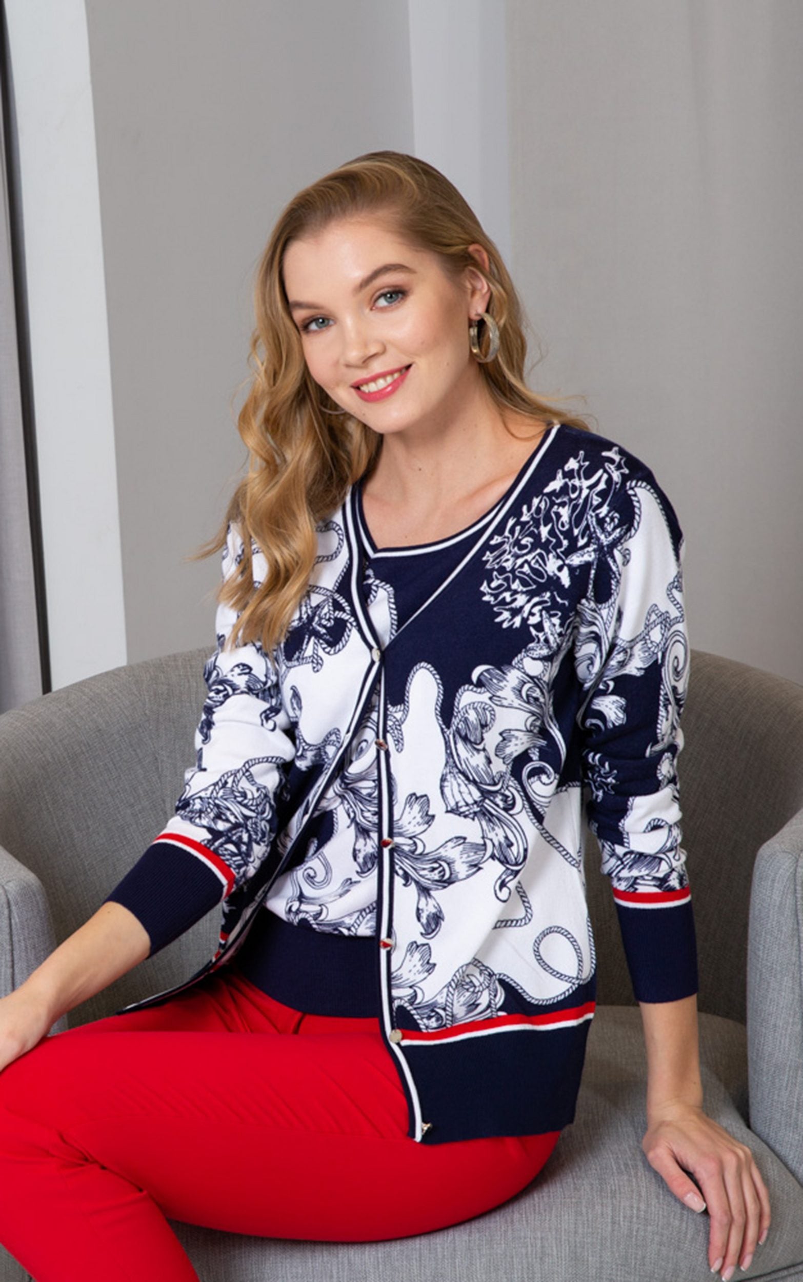 Twinset mit Maritimes Design