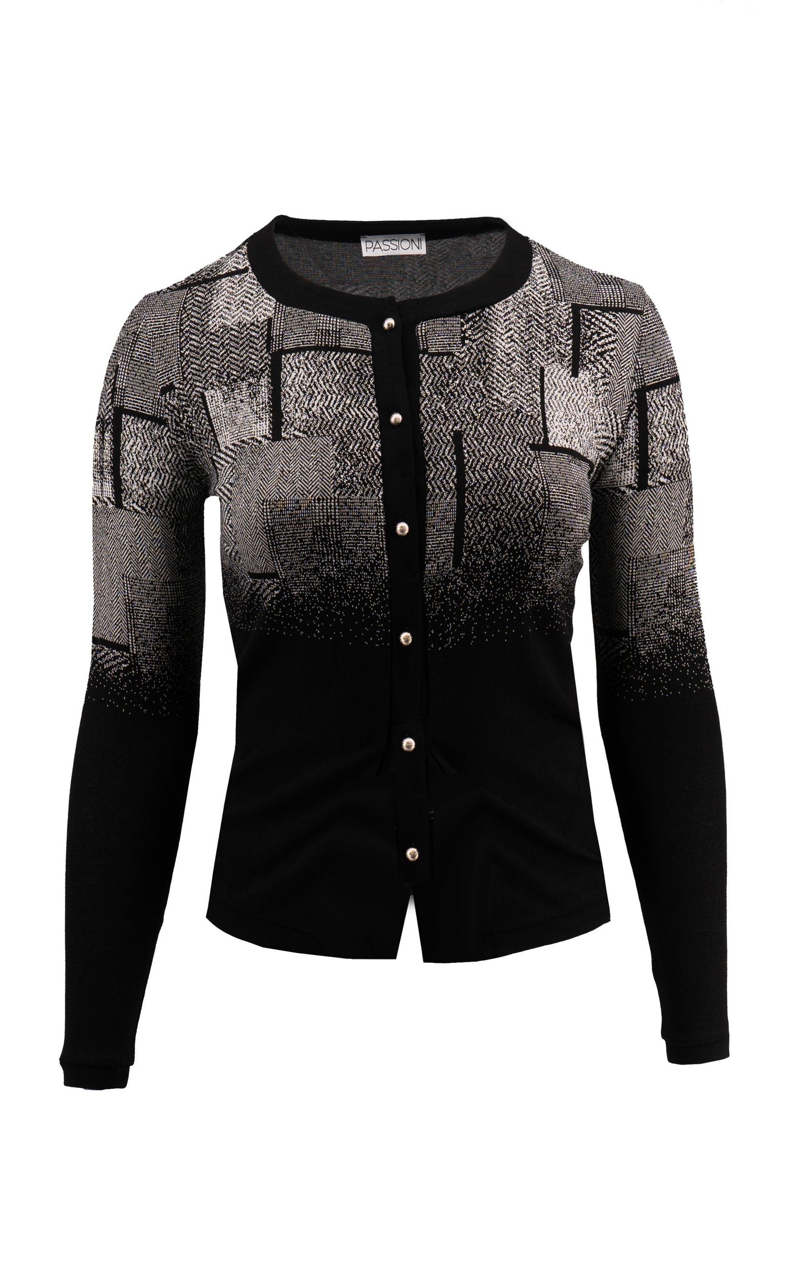 Twinset mit Detailknöpfen