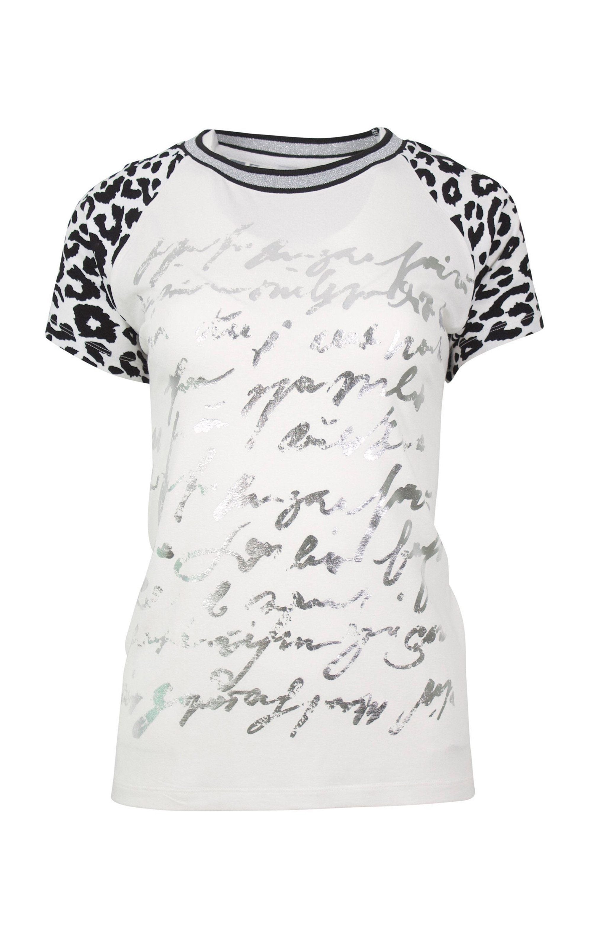 T-Shirt mit Schriftzügen