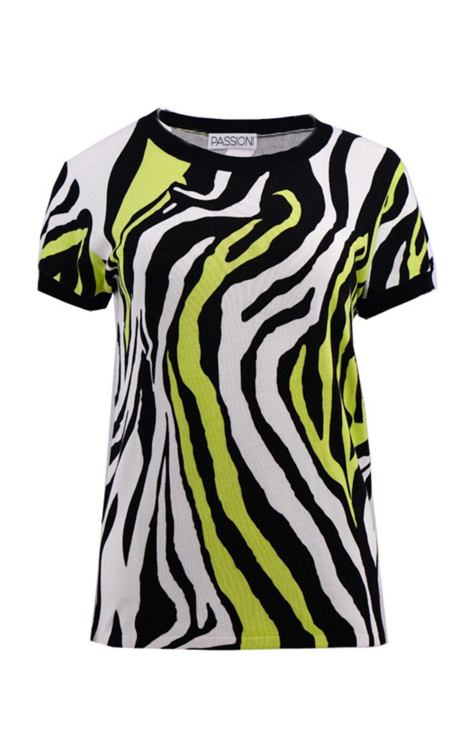 T-Shirt mit Zebramuster