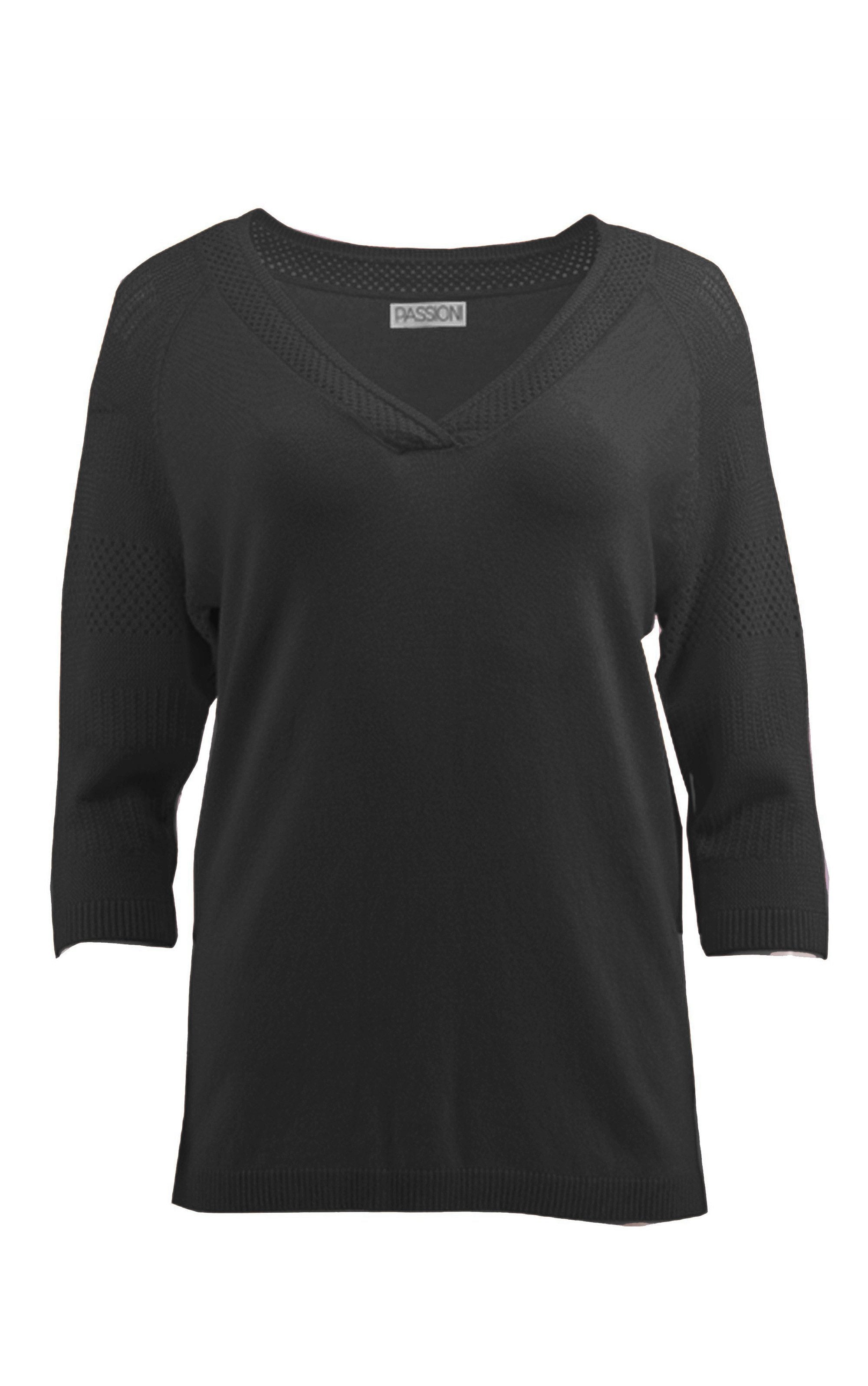 Pullover mit 3/4-Ärmeln