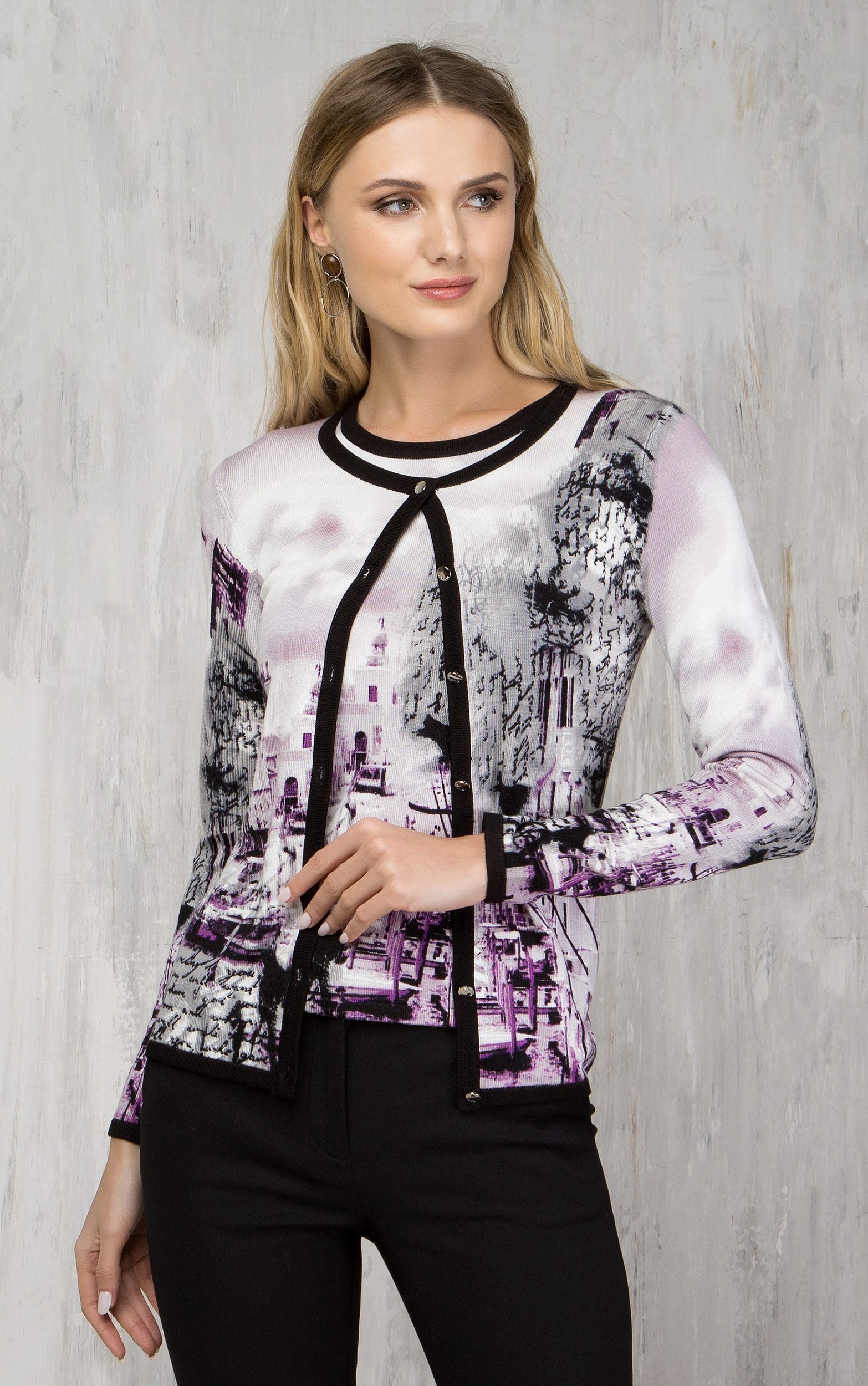 Twinset mit Stadtmuster