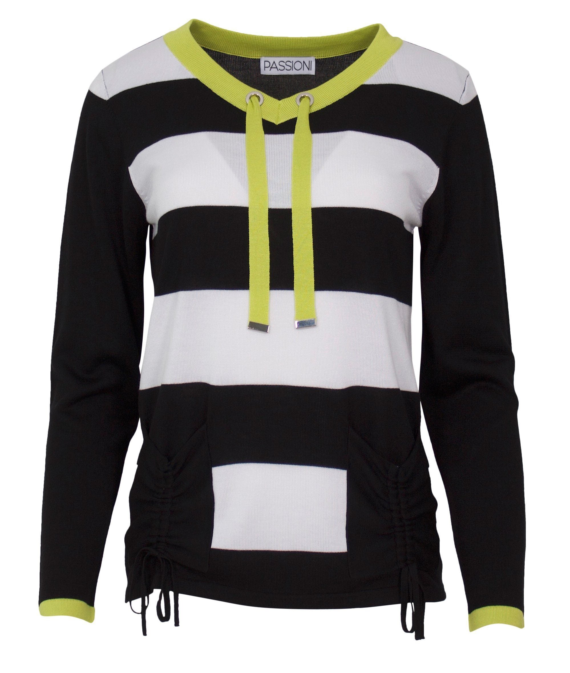 Sweatshirt im Color Block-Design