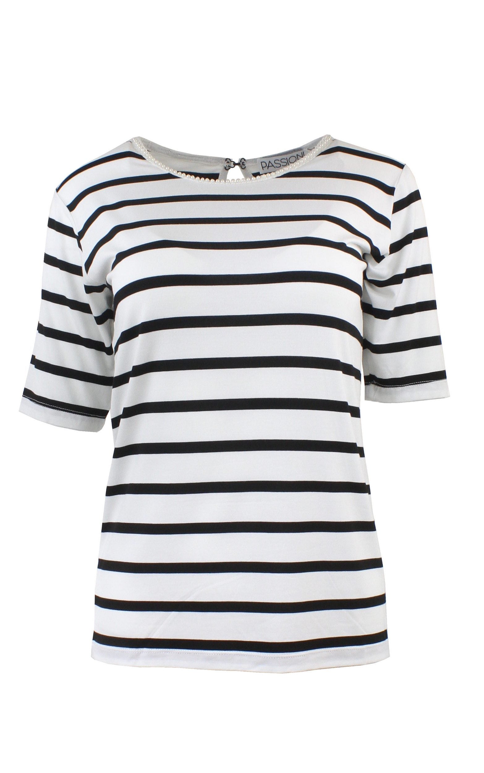 T-Shirt mit Ringel-Muster