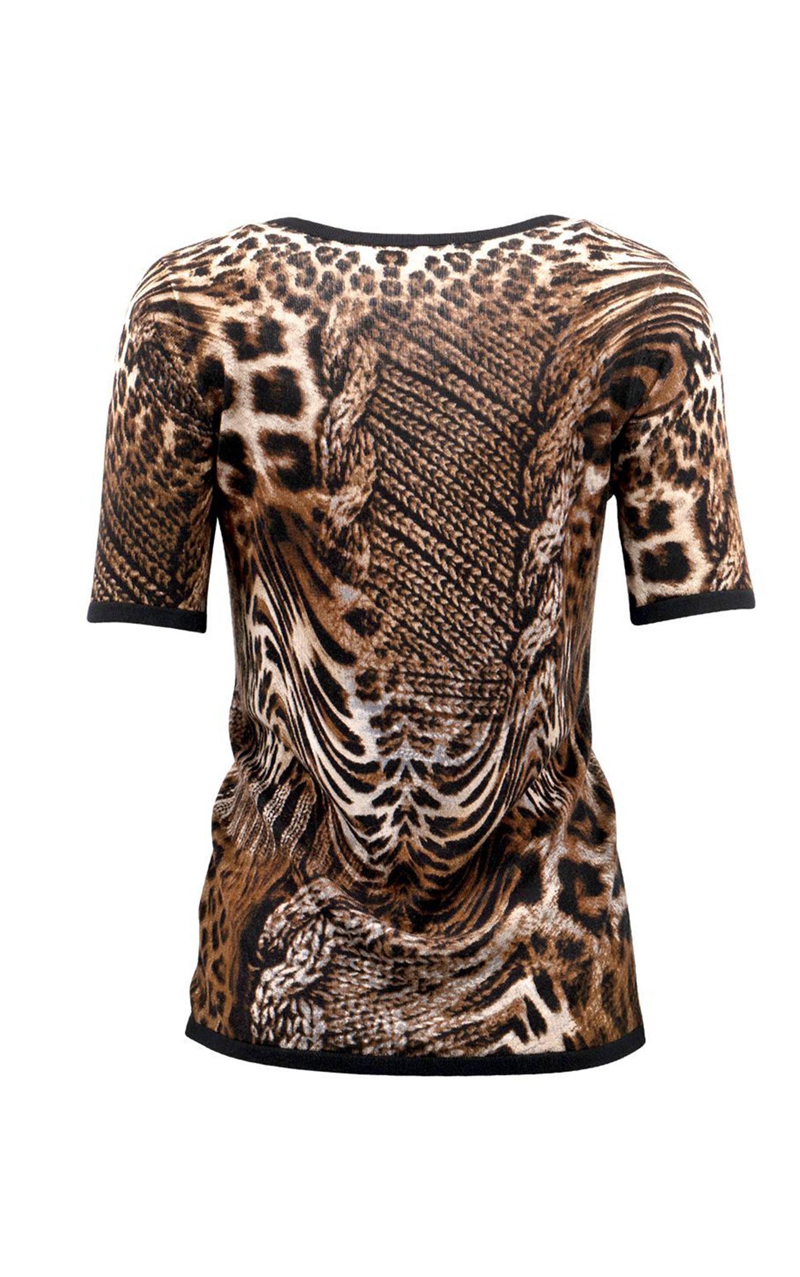 Twinset in Animal-Strick-Optik